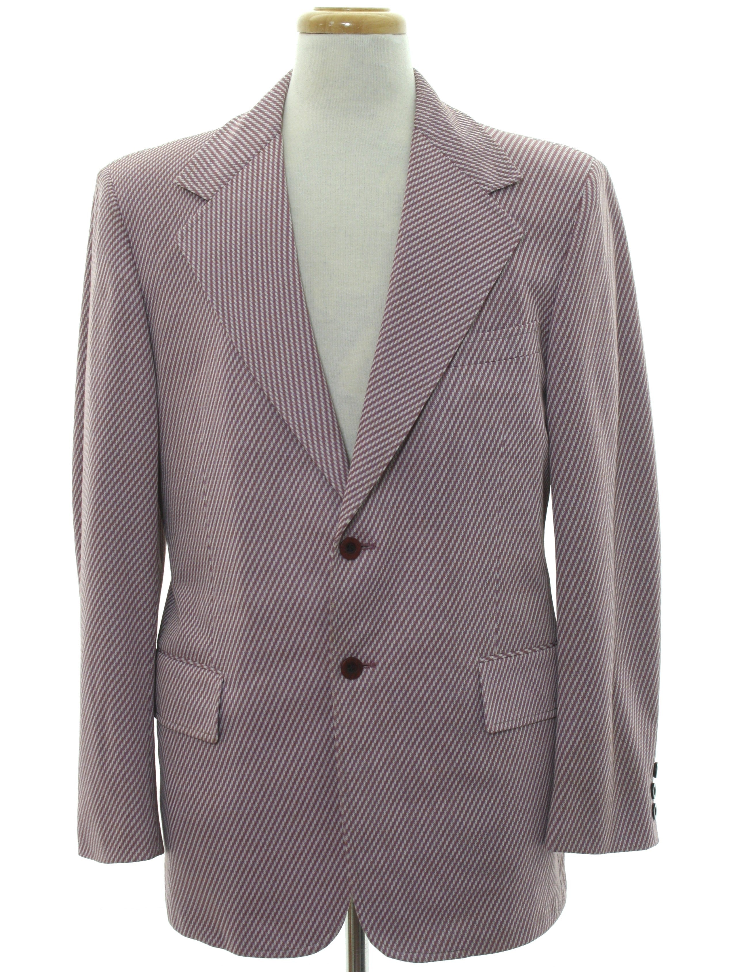 Mens Disco Blazer Style Sport Coat Jacket