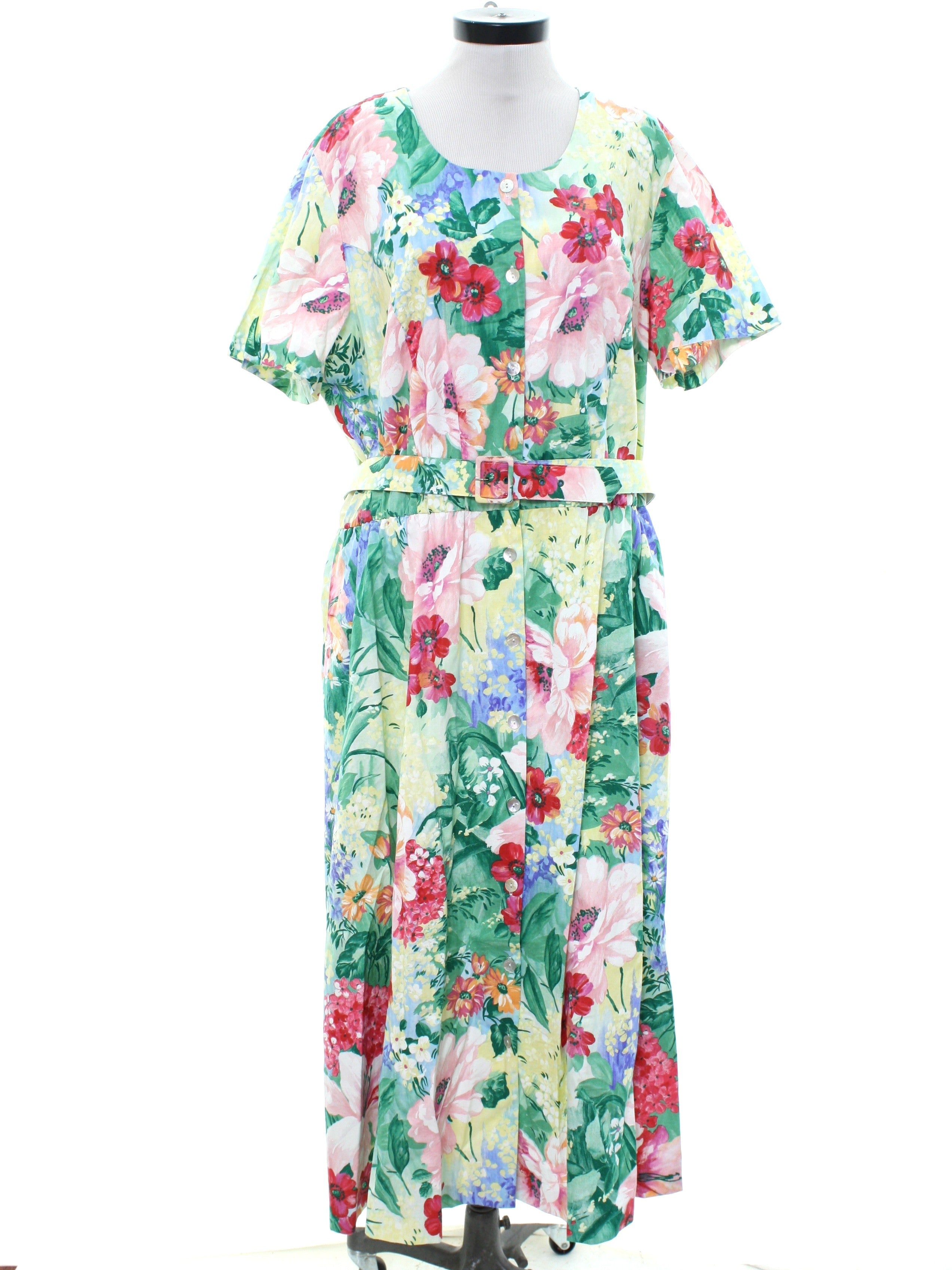 Womens Floral Summer Dress