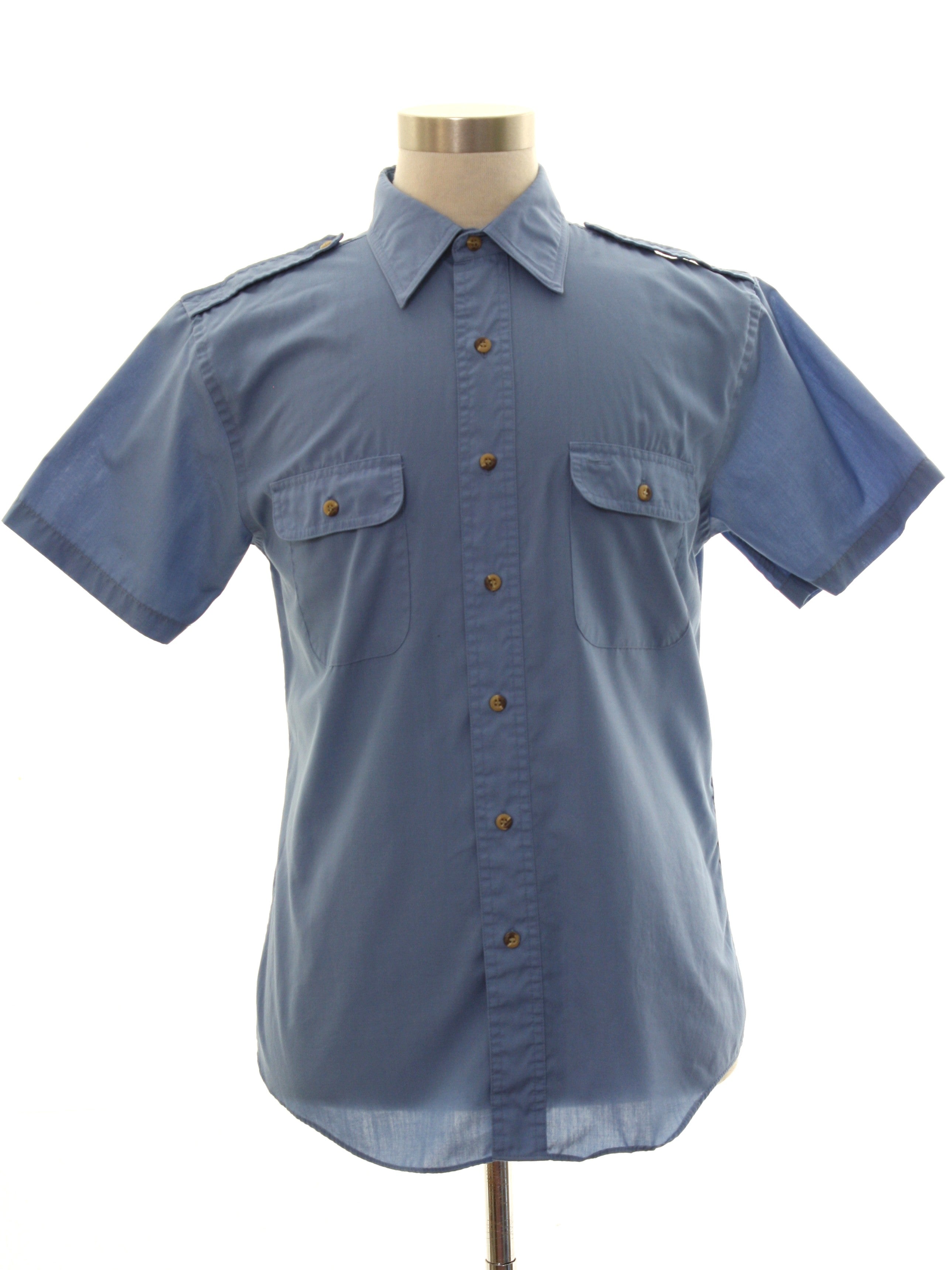 Mens Totally 80s Safari Style Shirt