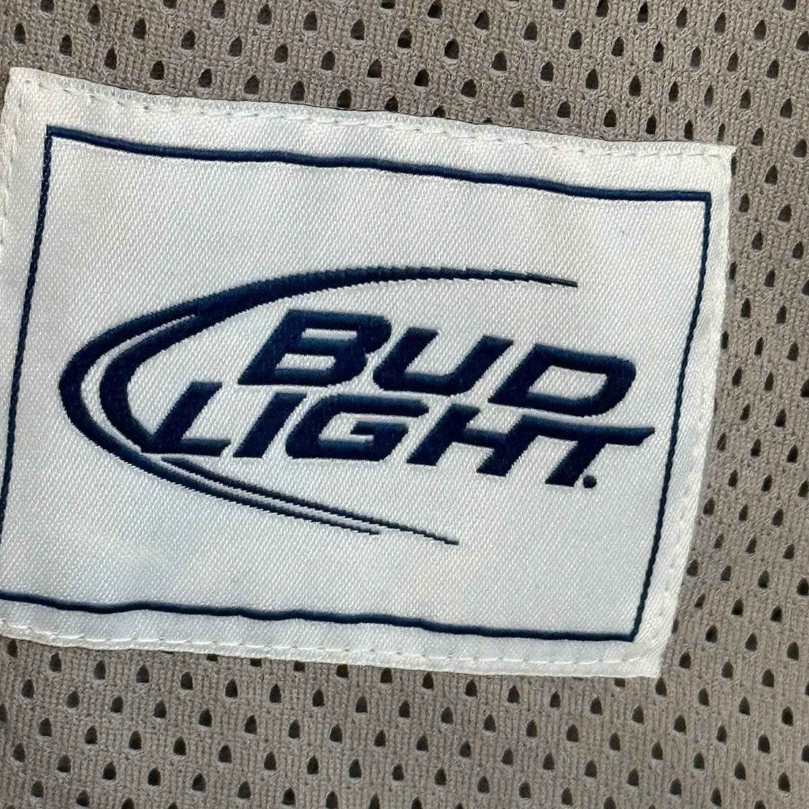 Vintage 90s Women's Medium Bud Light Football Jersey Shirt 00