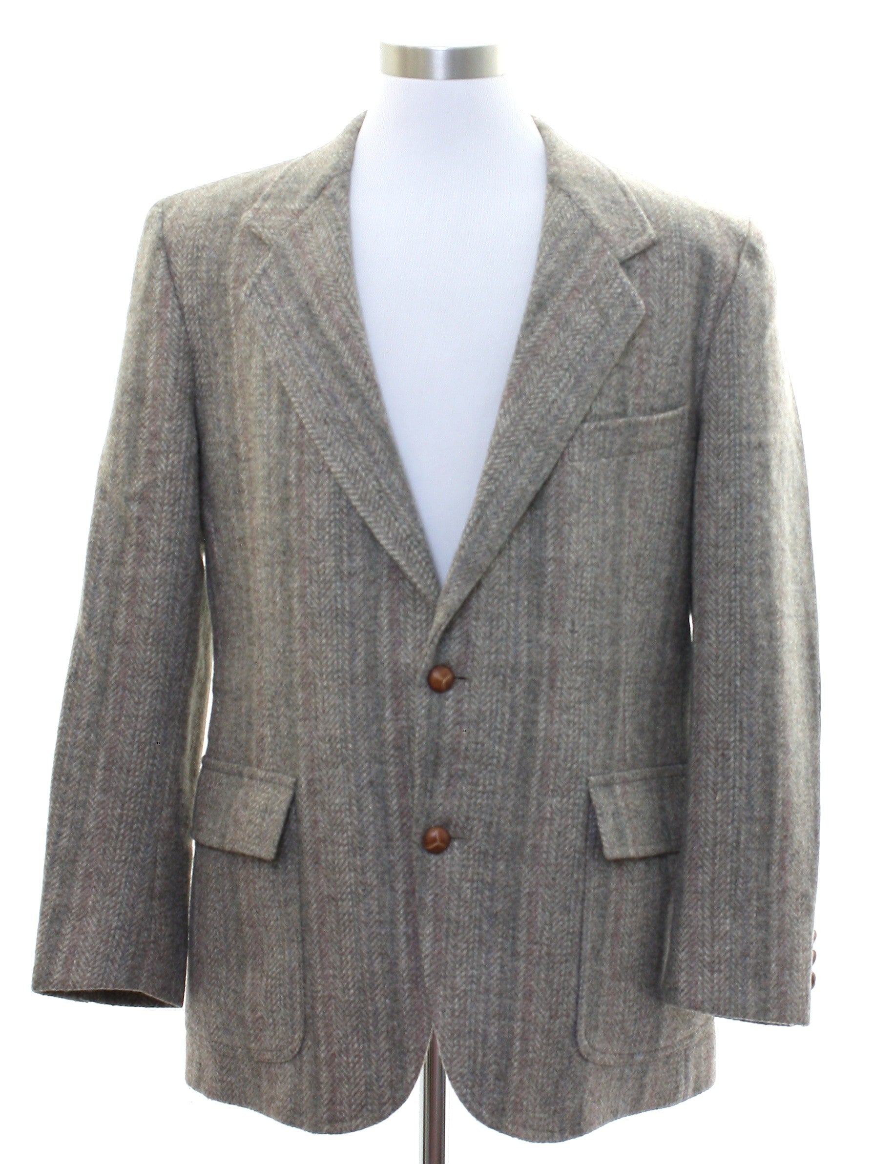 Mens Pendleton Wool Blazer Sport Coat Jacket
