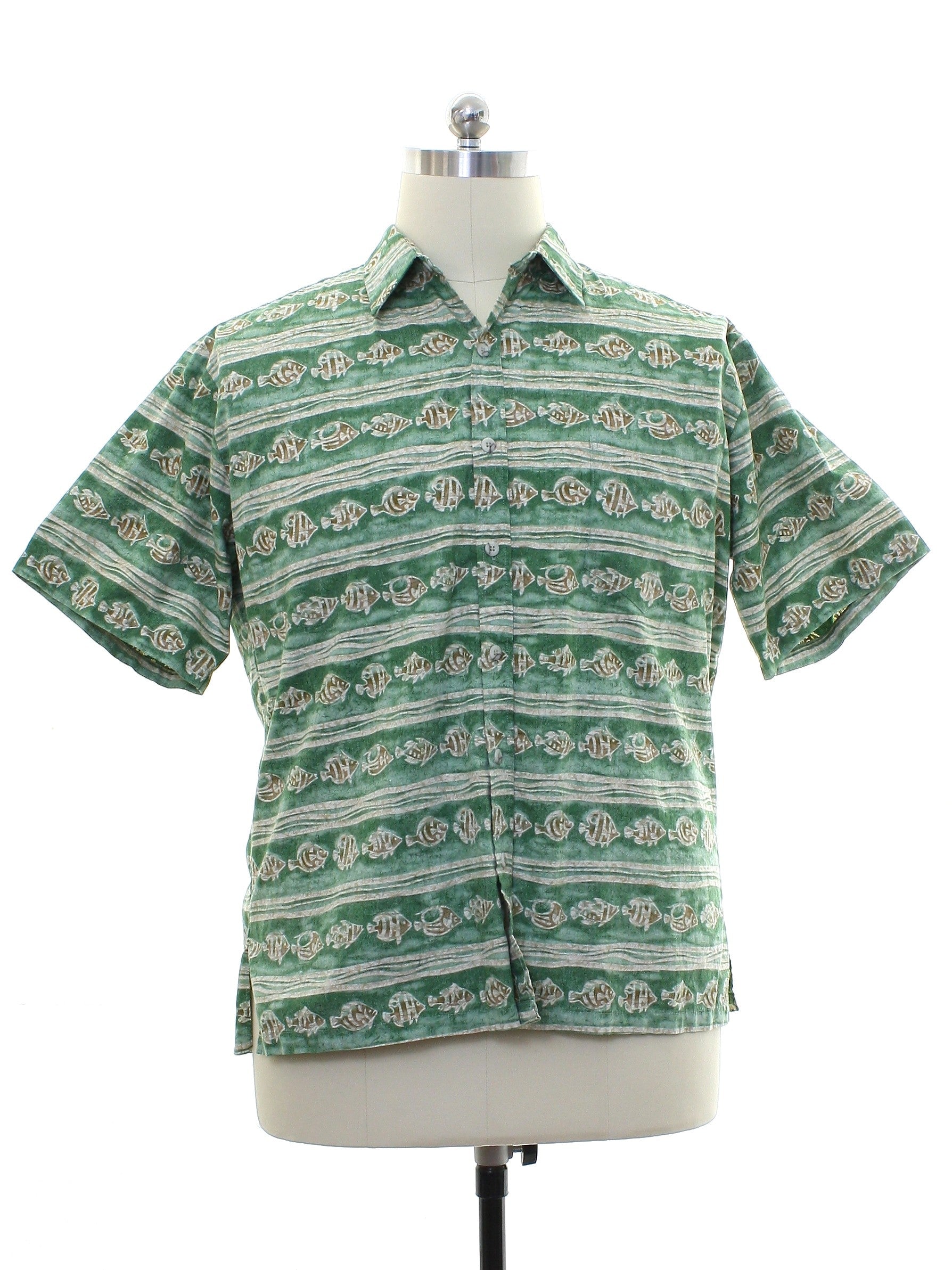 Mens Hawaiian Style Shirt