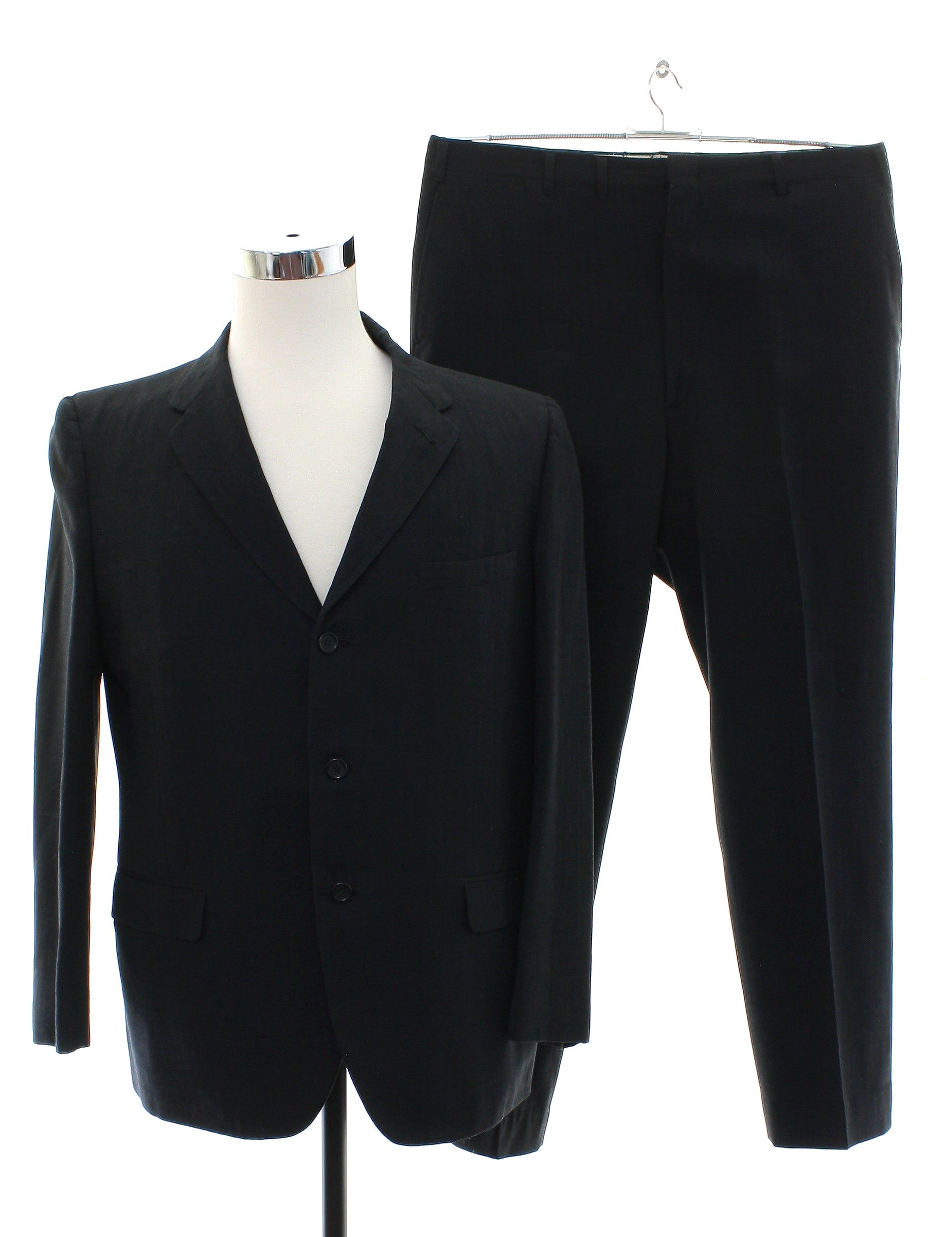 Mens Mod Wool Suit