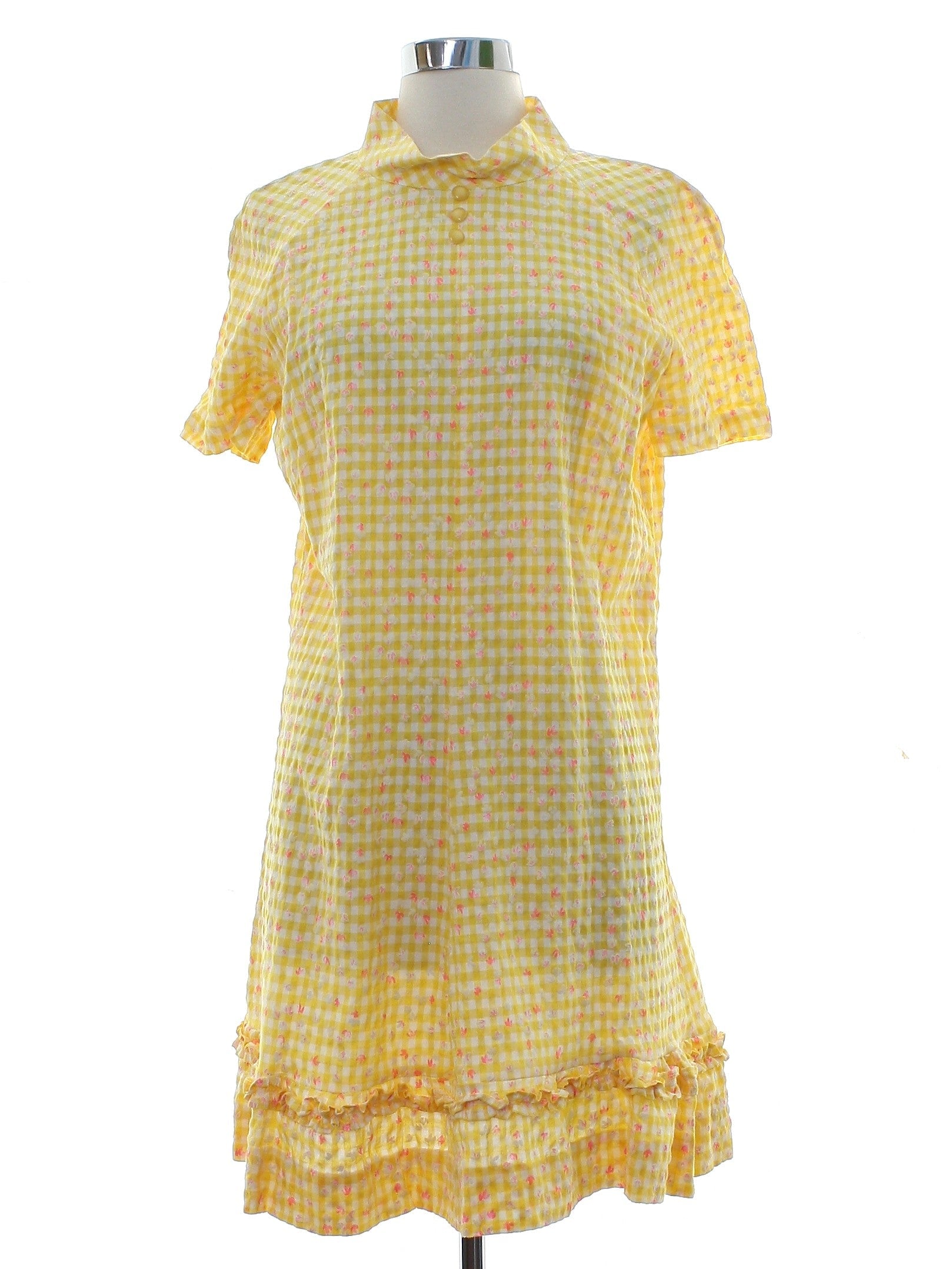 Womens Mod A-Line Mini Dress