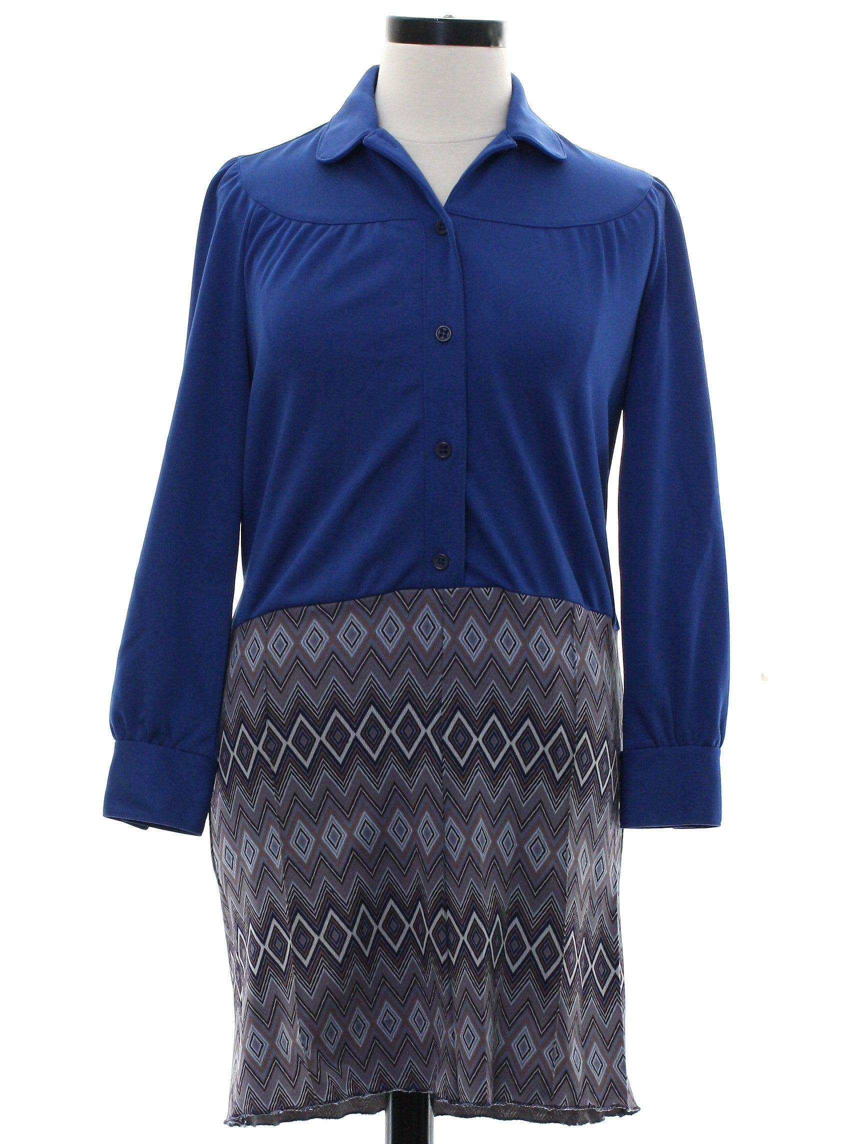 Womens A-Line Knit Dress