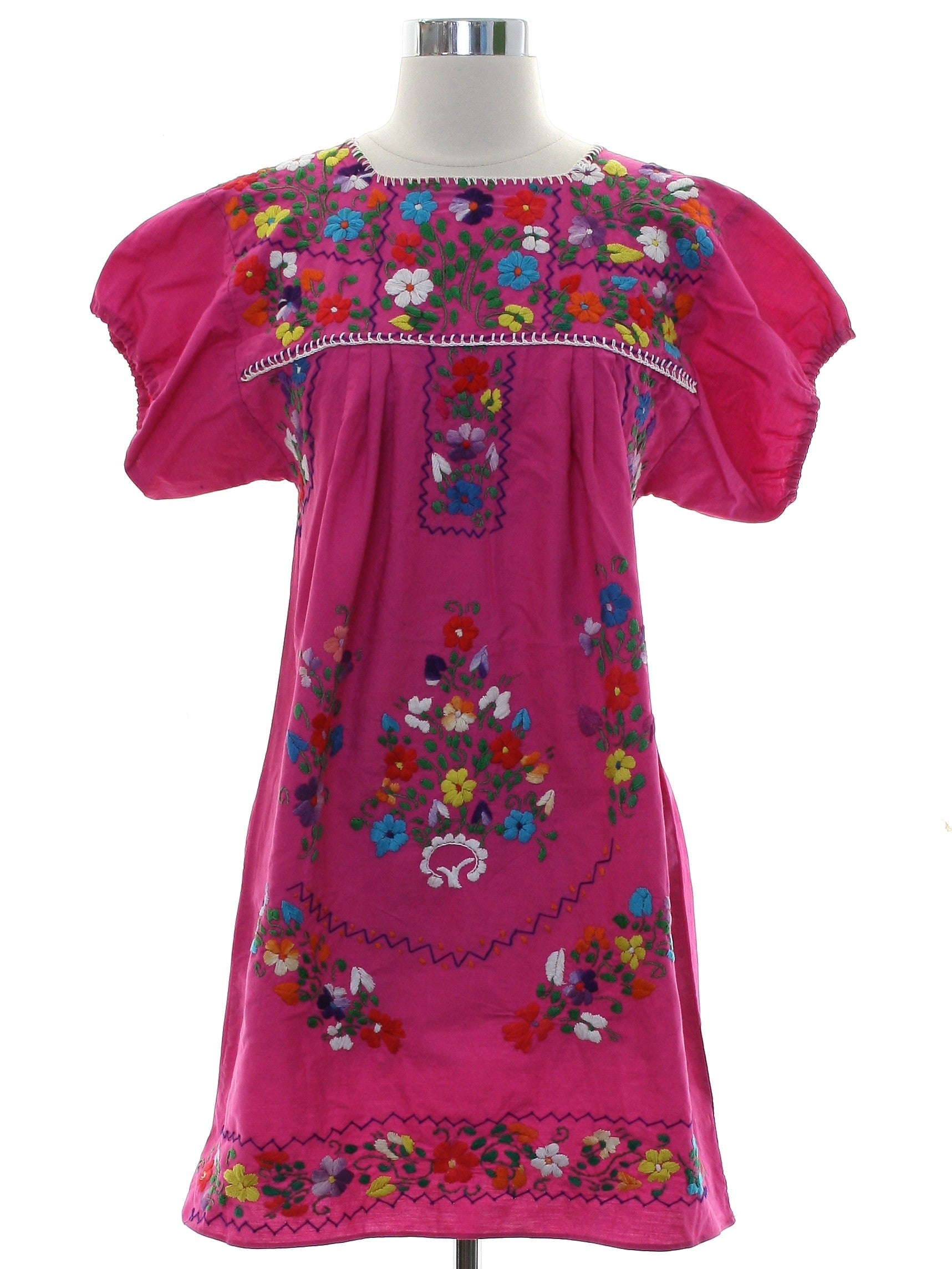 Womens Huipil Style Dress