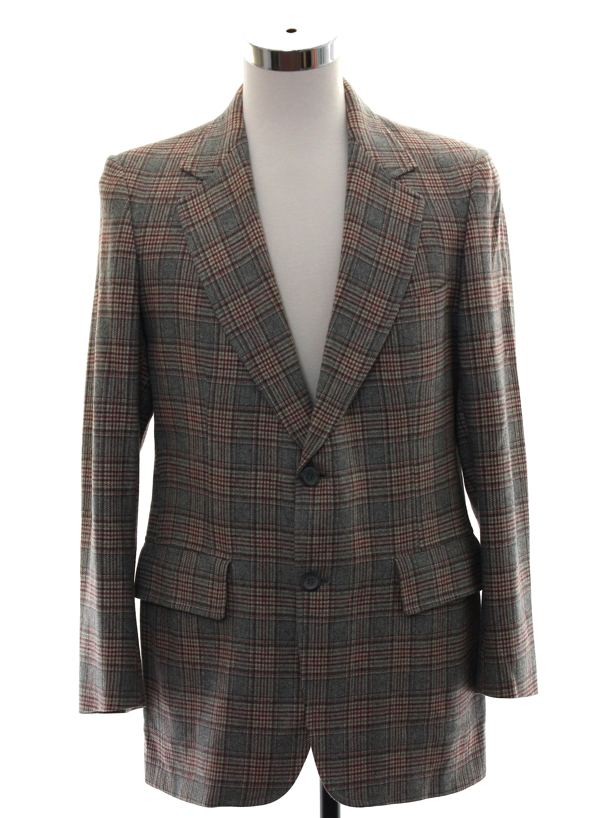 Mens Blazer Style Sport Coat Jacket