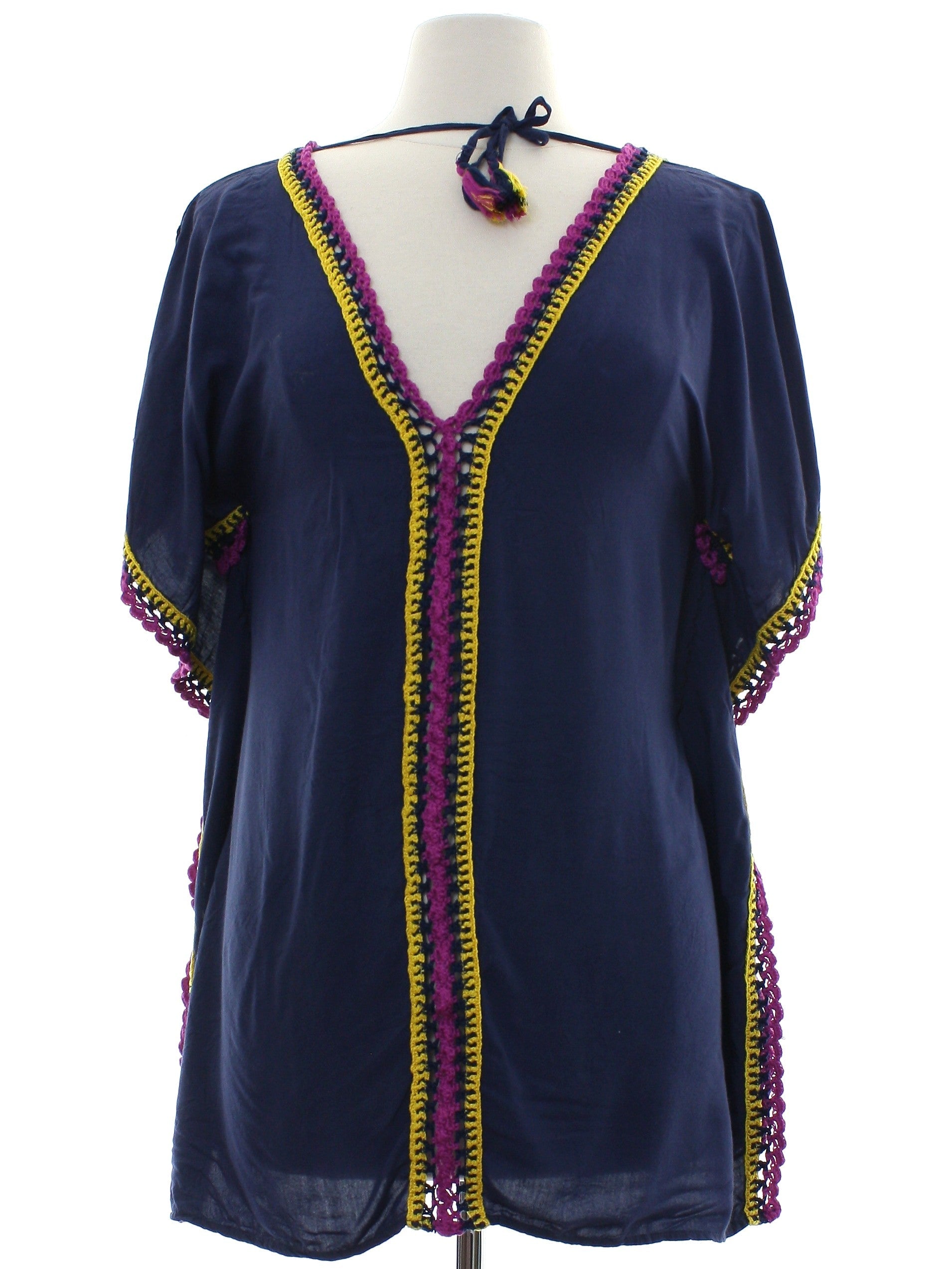 Womens Hippie Tunic Top Shirt