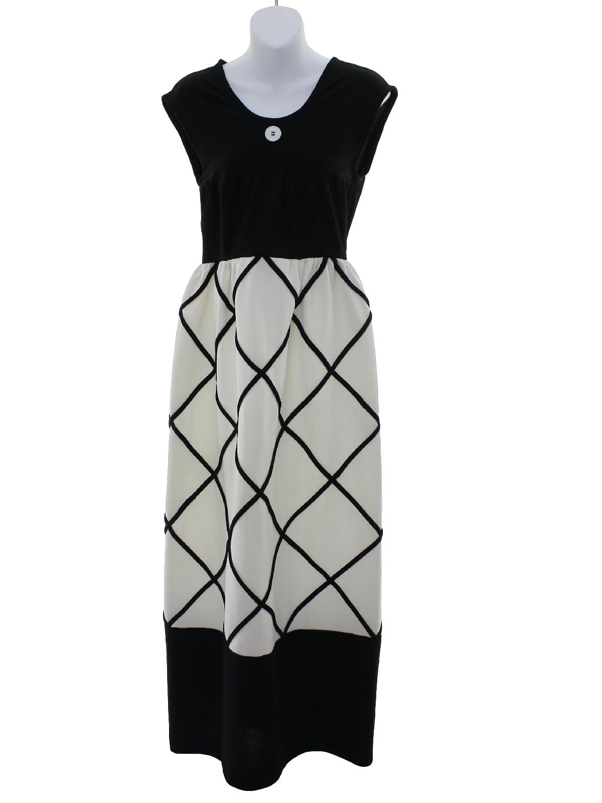 Womens Mod Knit Maxi Dress