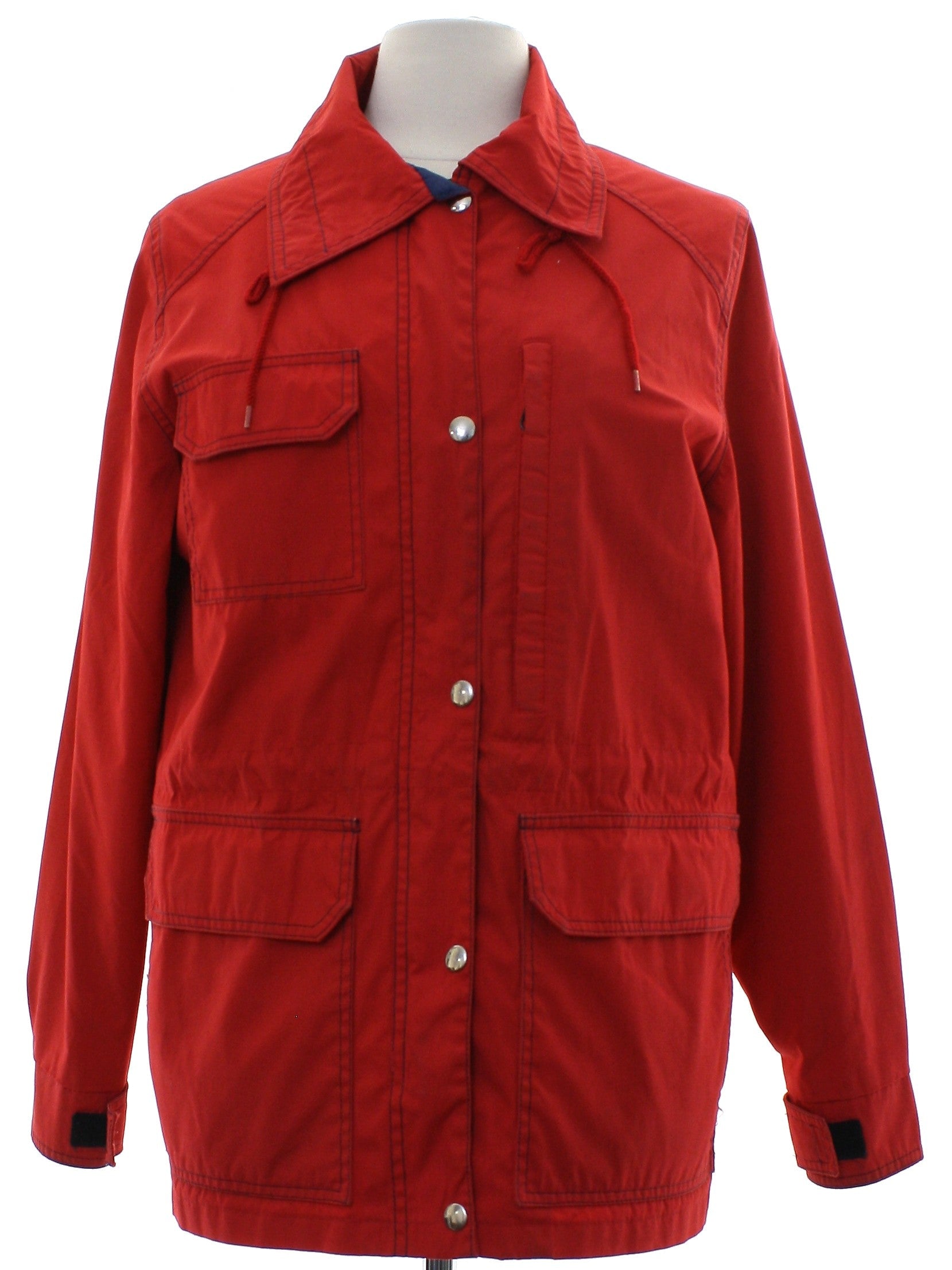 Womens Totally 80s Car Coat Jacket