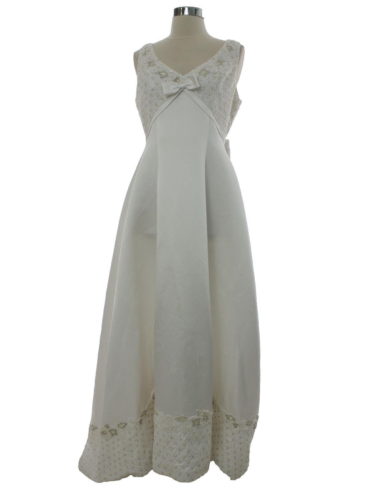 Womens White Wedding dress