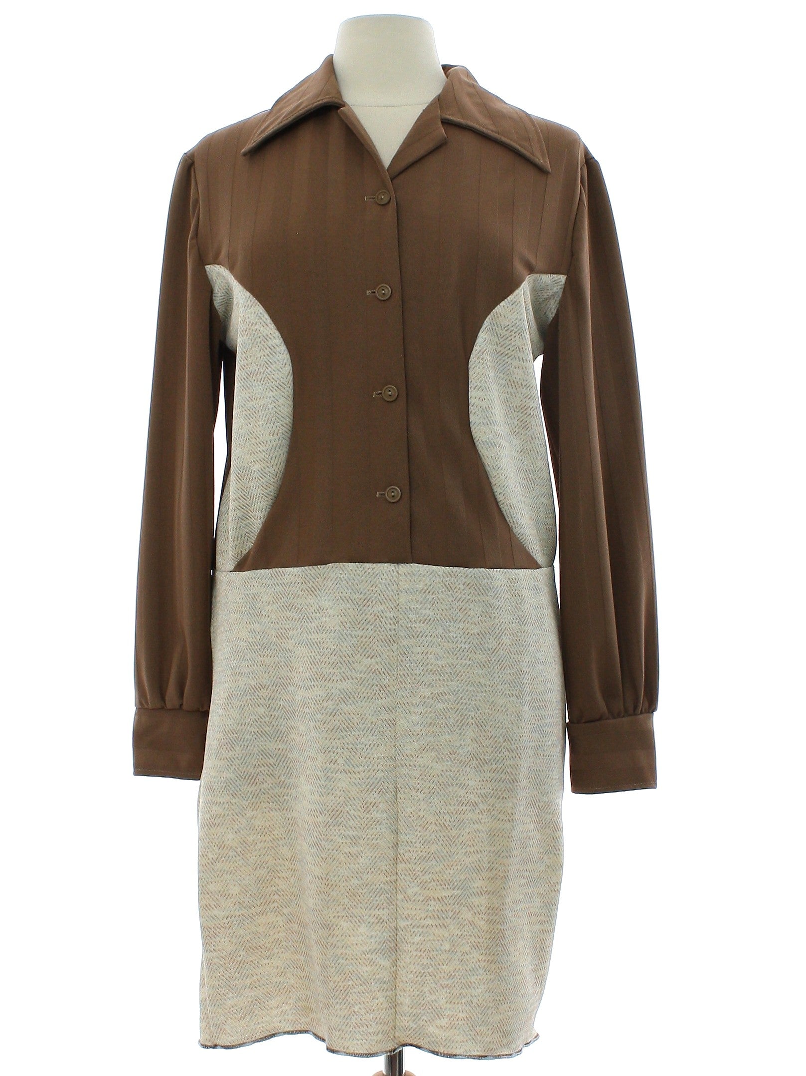 Womens Mod Knit Shift Dress
