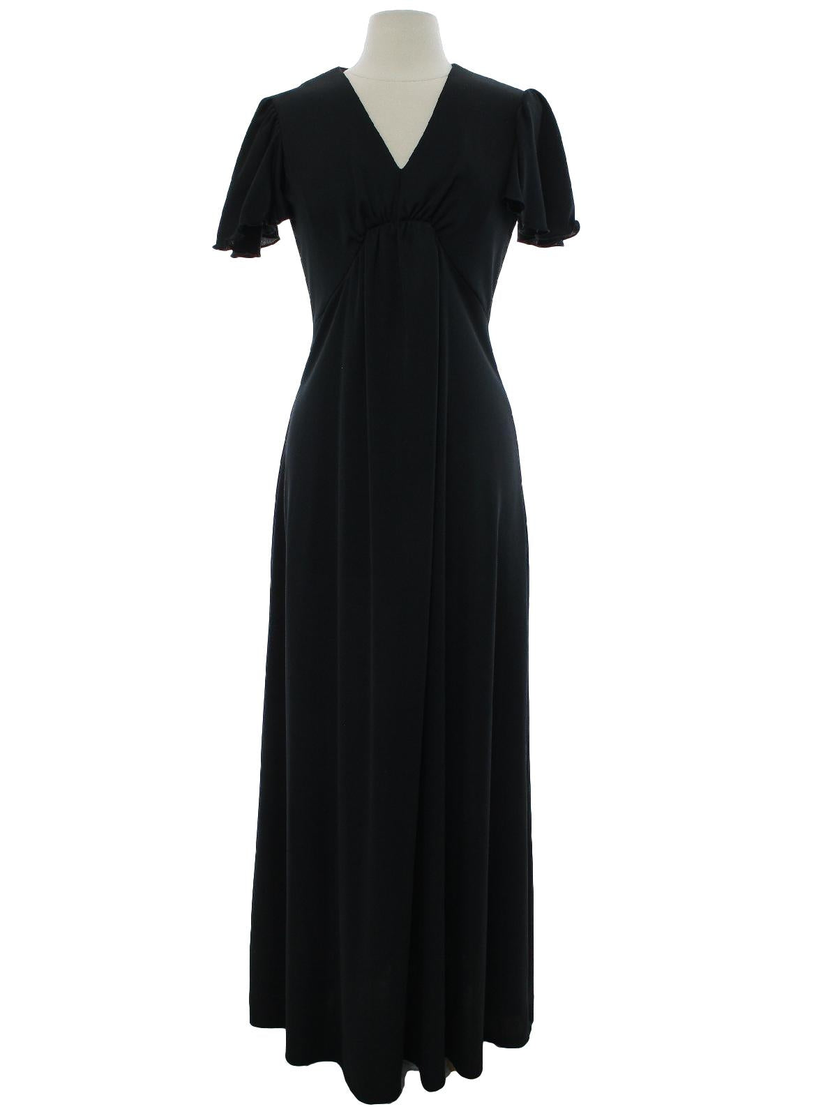 Womens A-Line Knit Maxi Dress