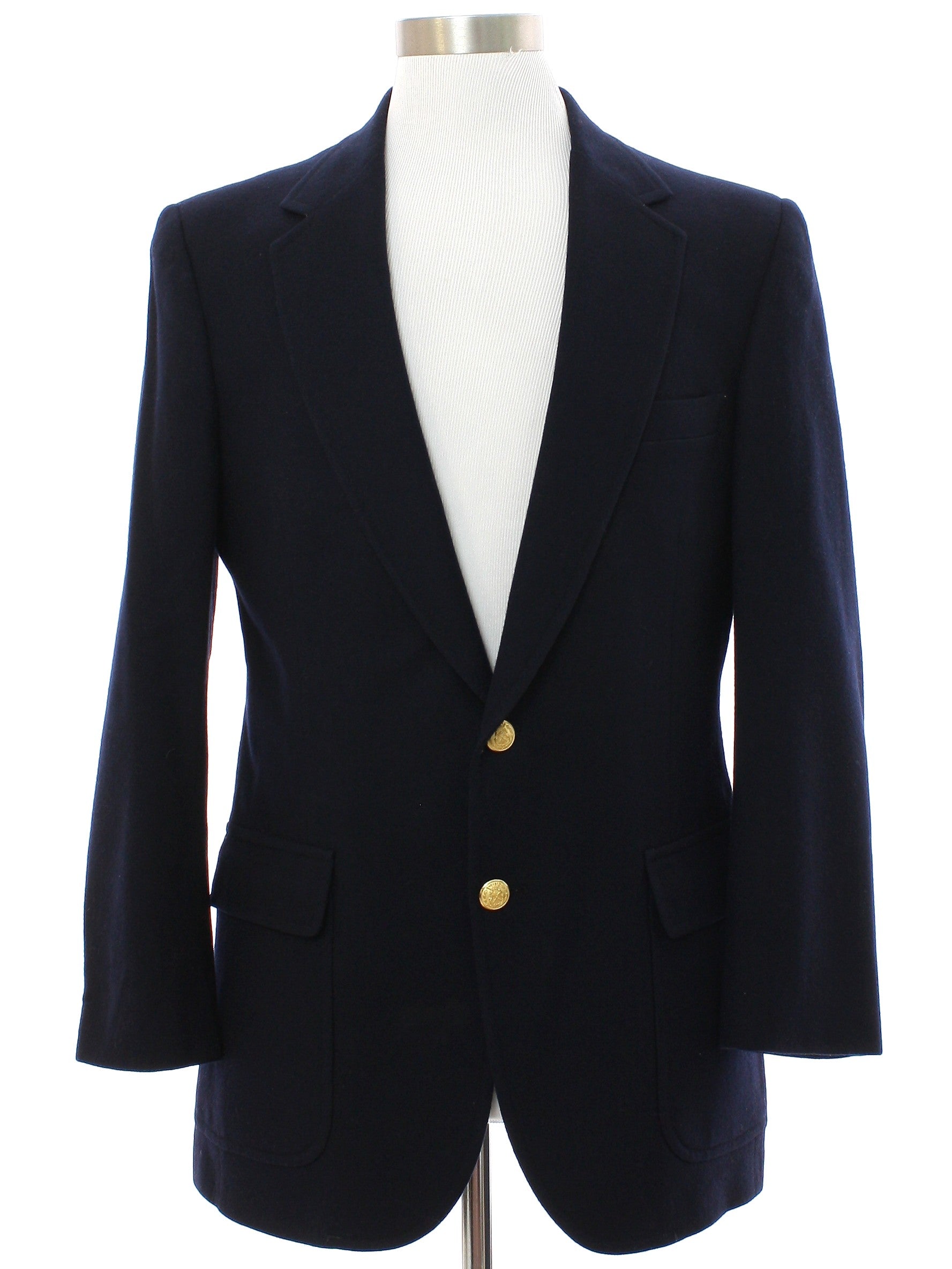 Mens Wool Blazer Style Sport Coat Jacket