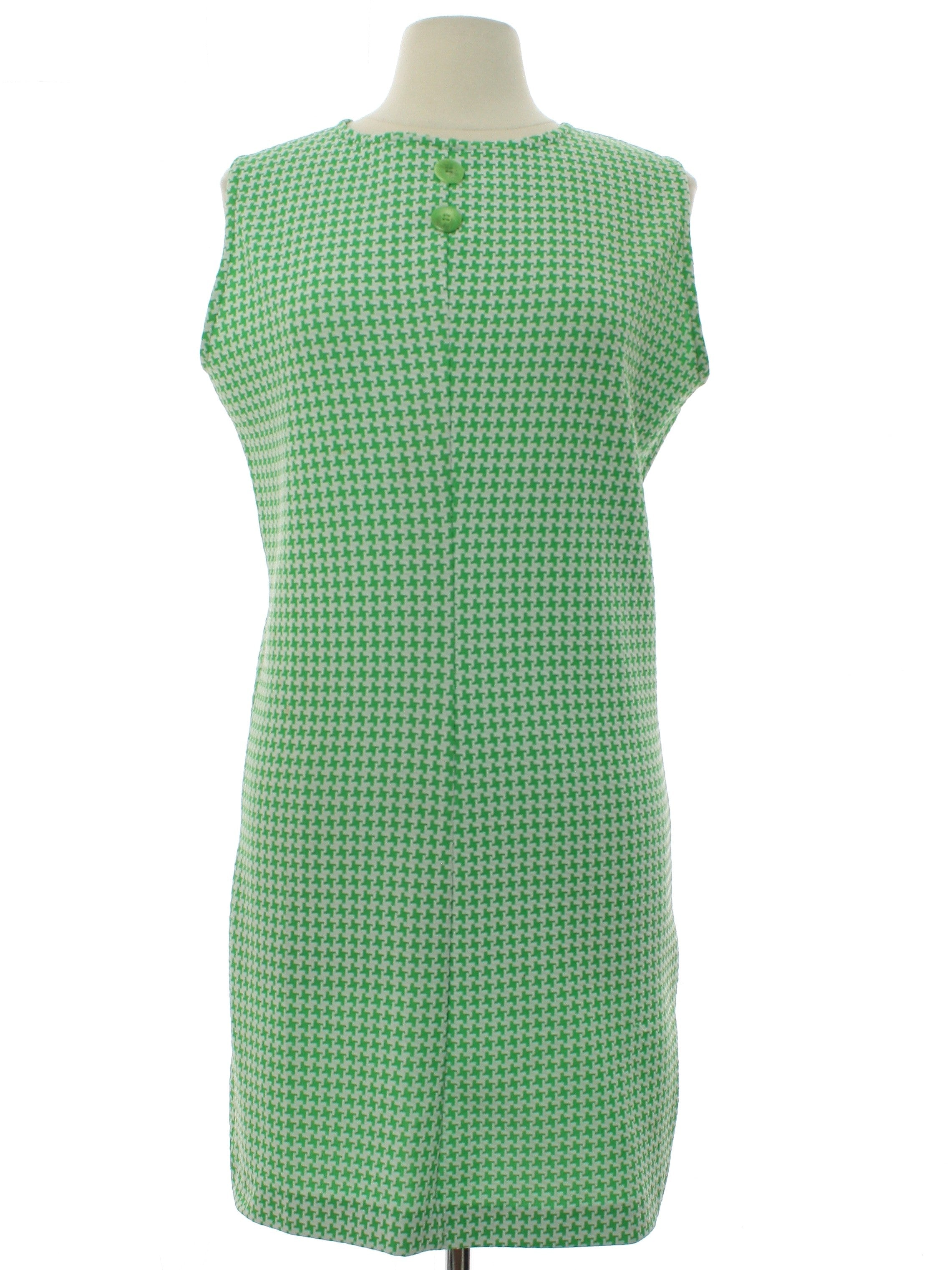 Womens Mod Knit Mini Dress