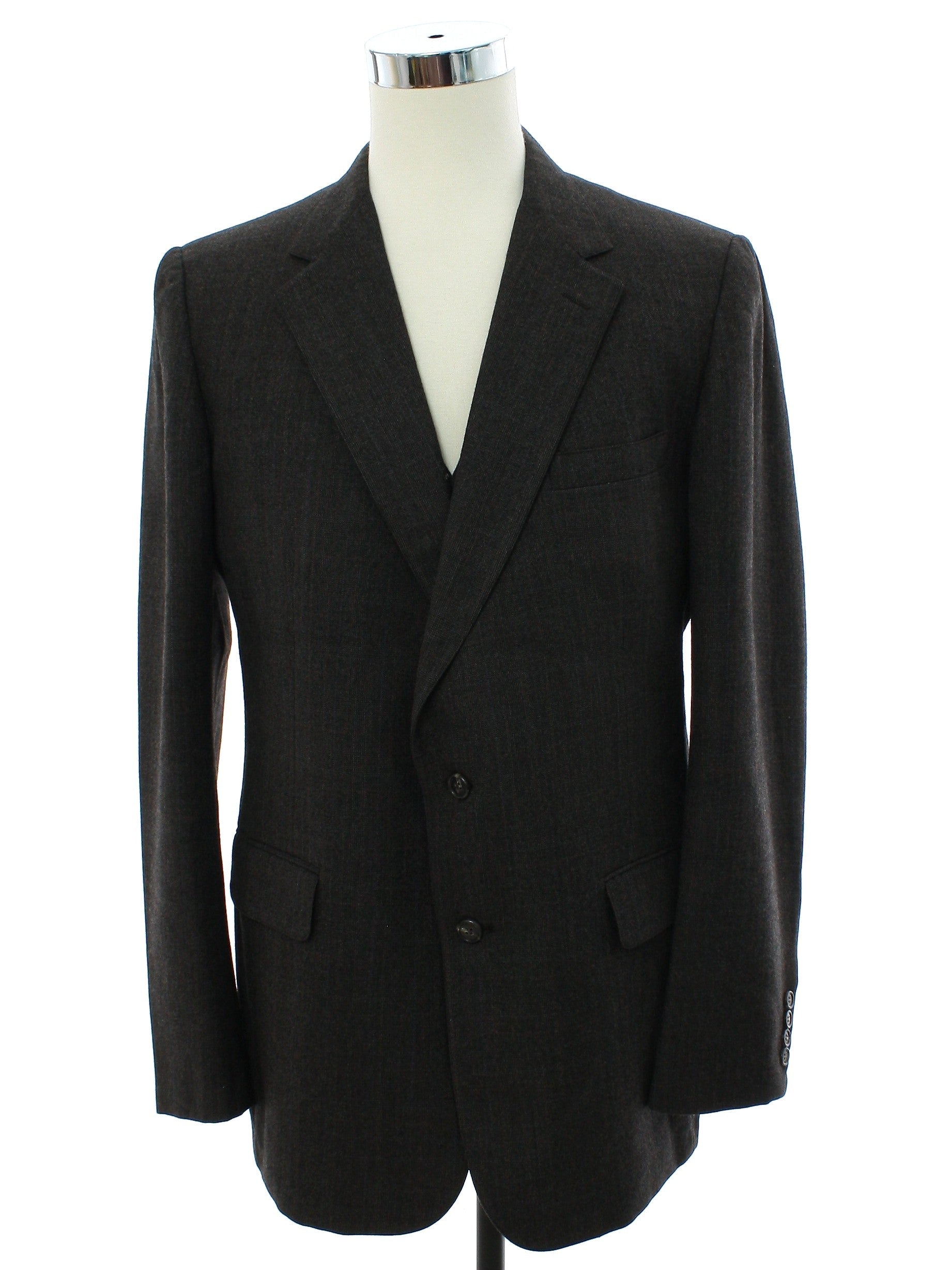 Mens Two Piece Blazer Style Sport Coat Jacket