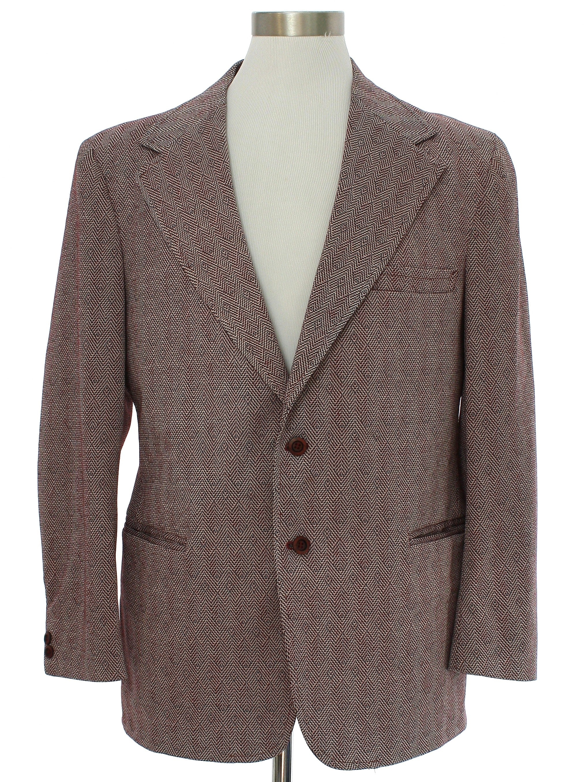 Mens Disco Blazer Style Sport Coat Jacket