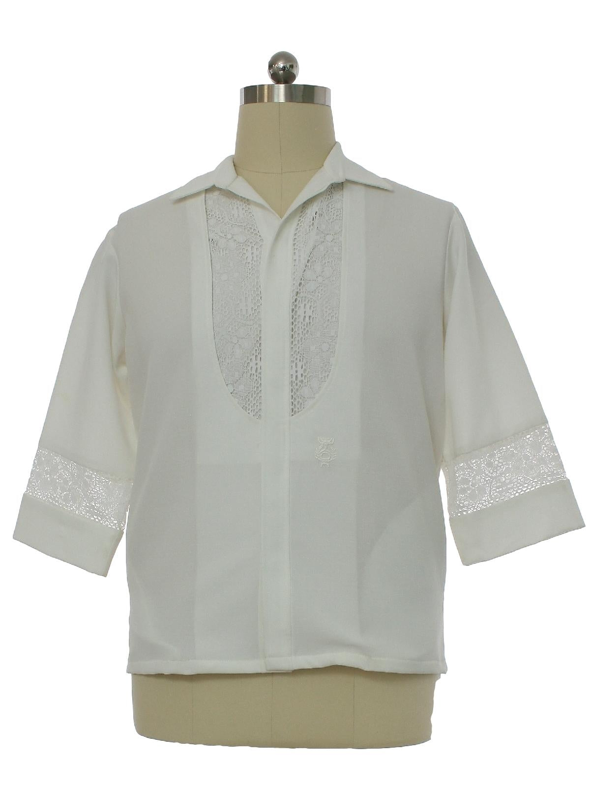 Mens Iolani Hawaiian Resort Wear Shirt