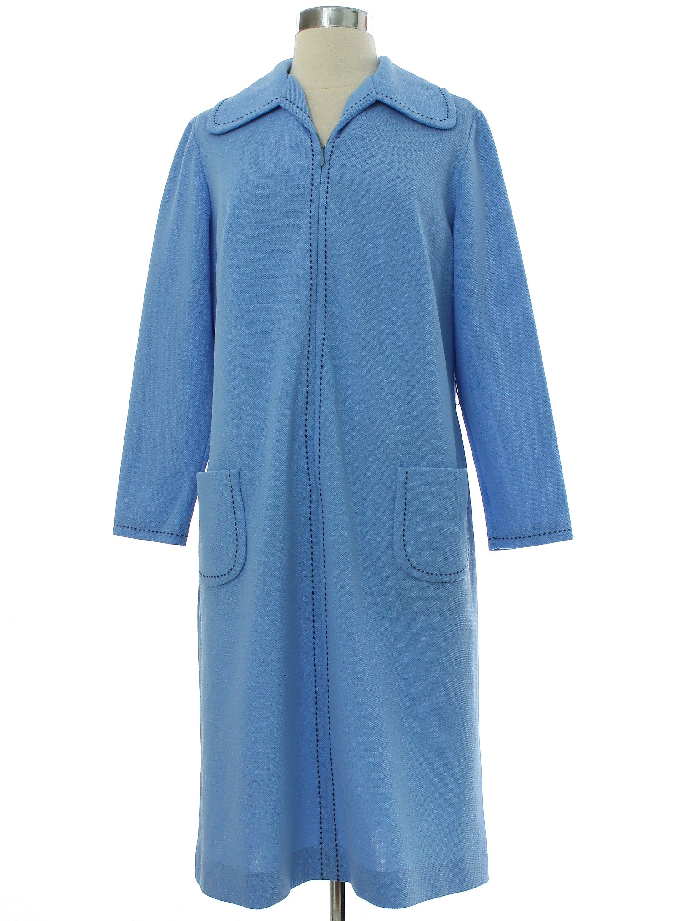 Womens Mod Knit A-Line Dress
