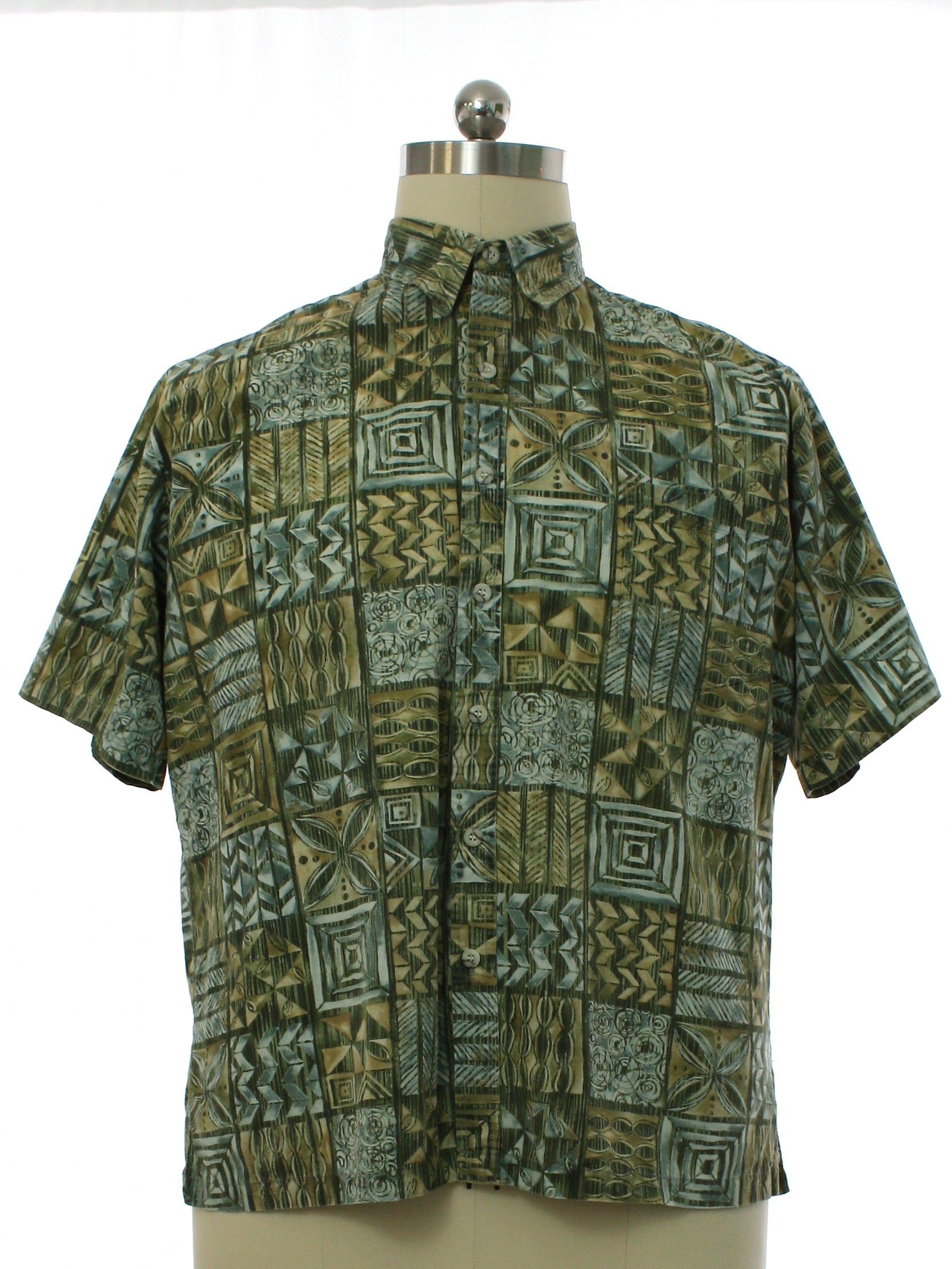 Mens Cotton Hawaiian Shirt