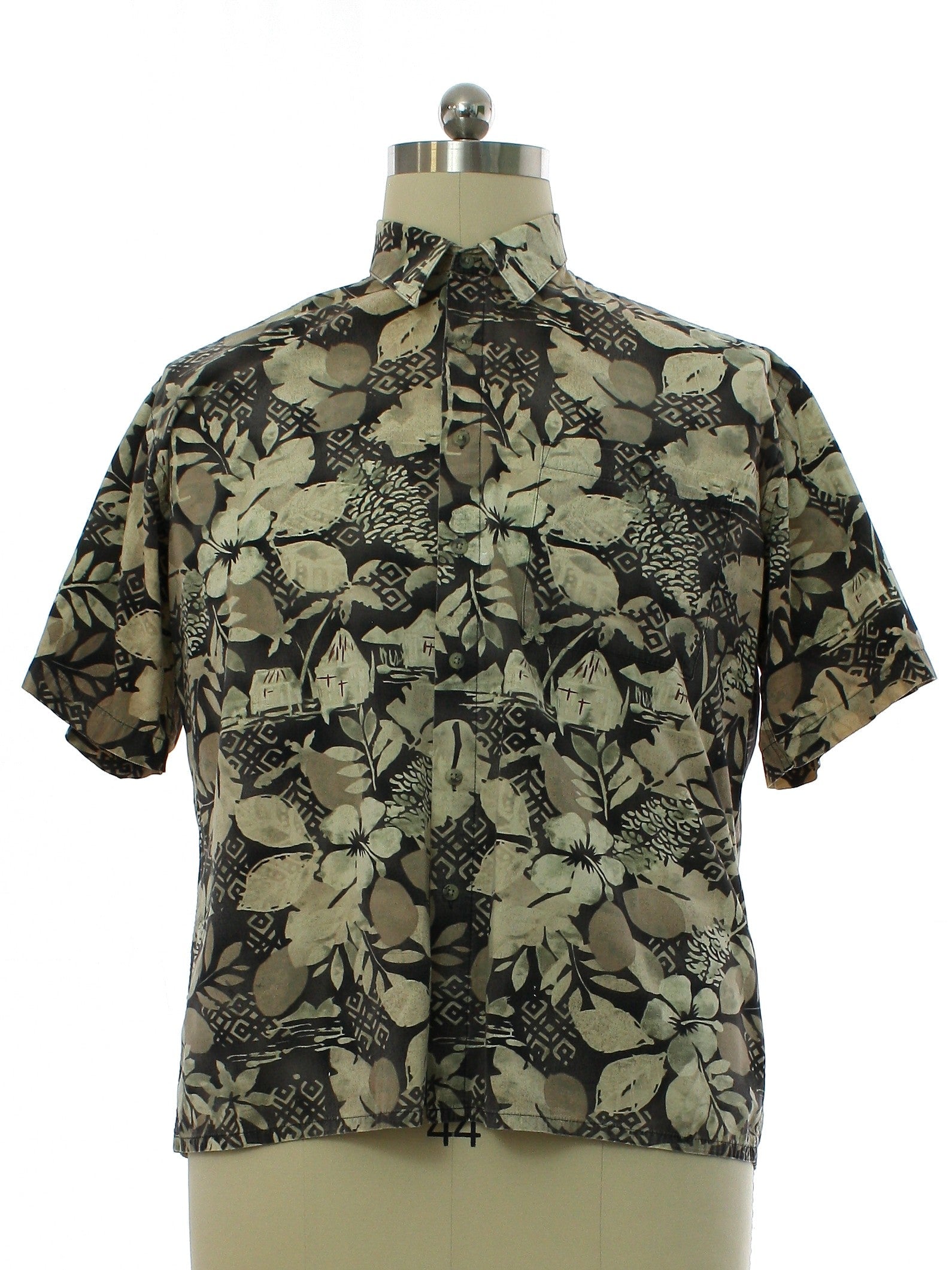 Mens Cotton Hawaiian Shirt
