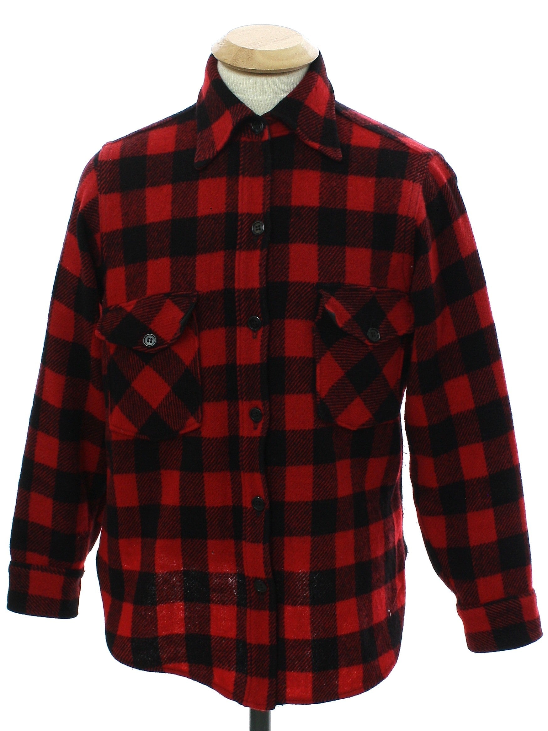 Mens Woolrich CPO Style Wool Jacket