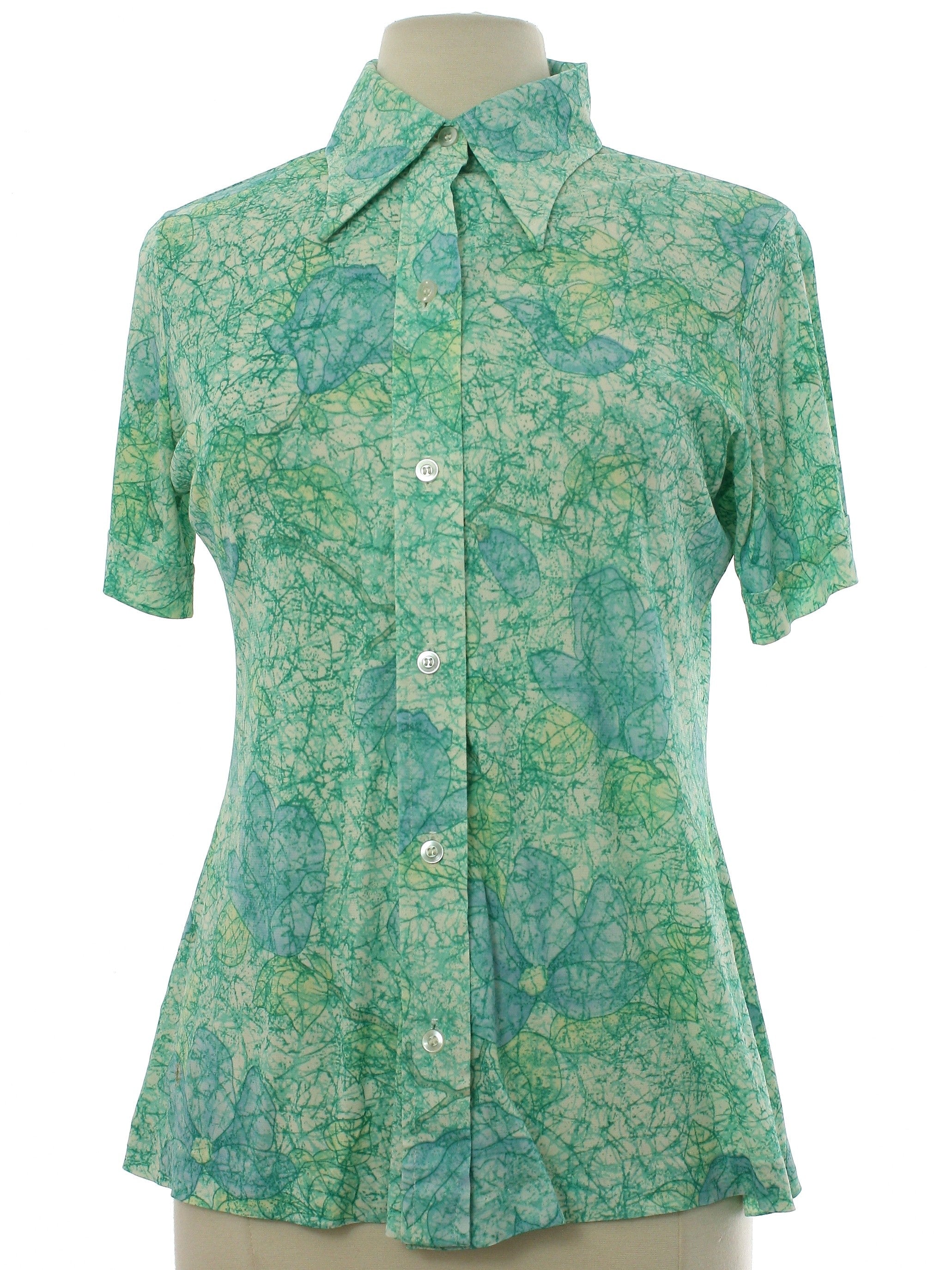 Womens Print Disco Shirt