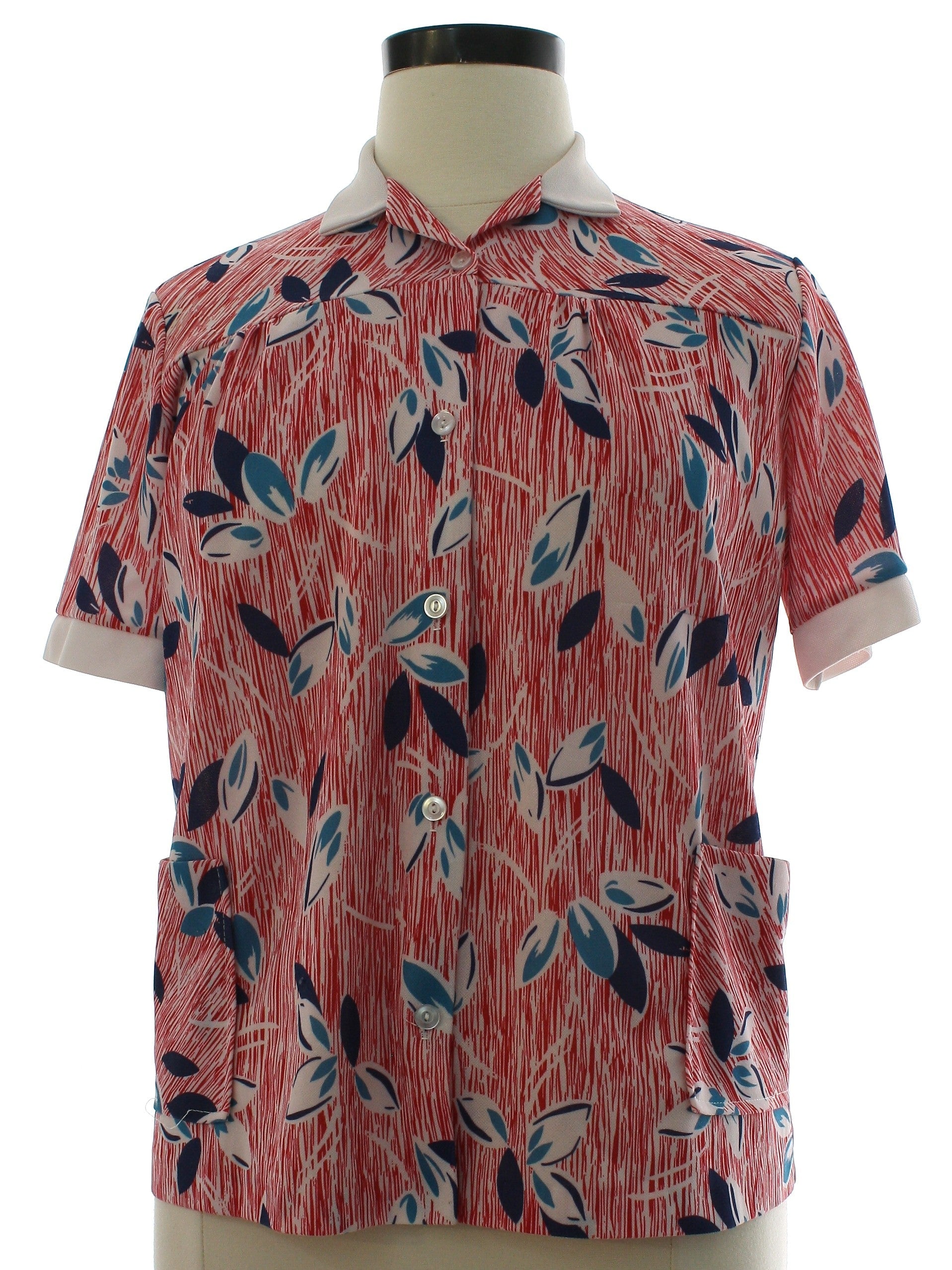 Womens Brady Bunch or Waitress Style Shirt