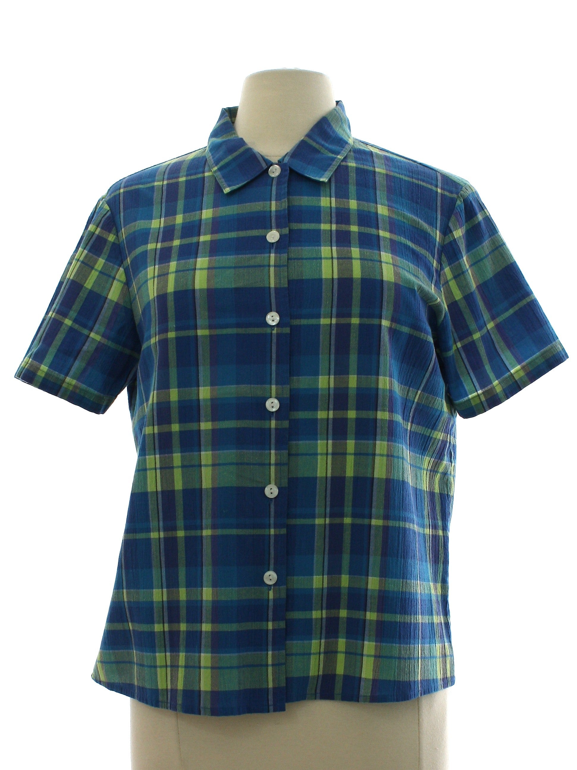 Womens Plaid Shirt
