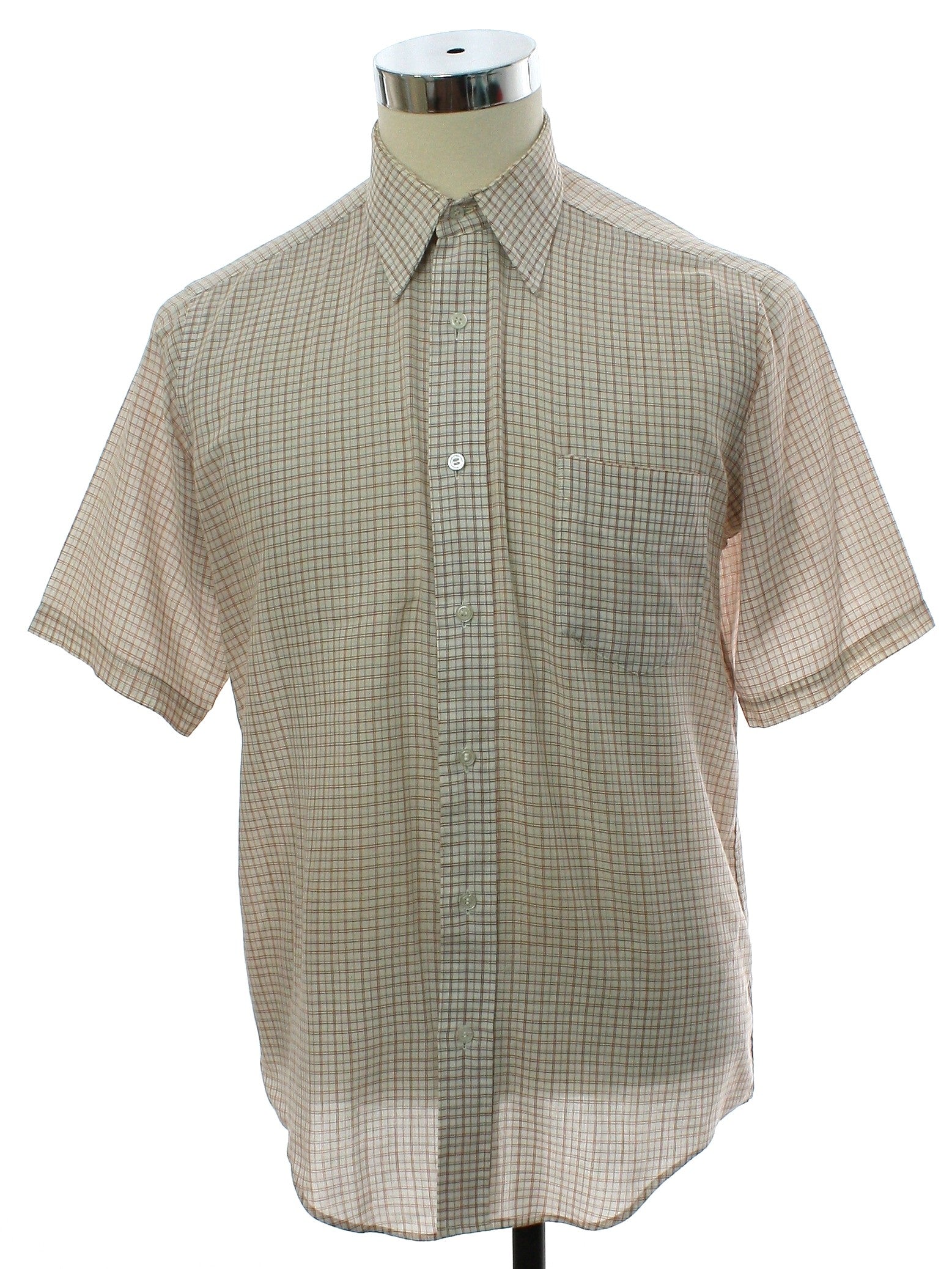 Mens Mod Check Shirt