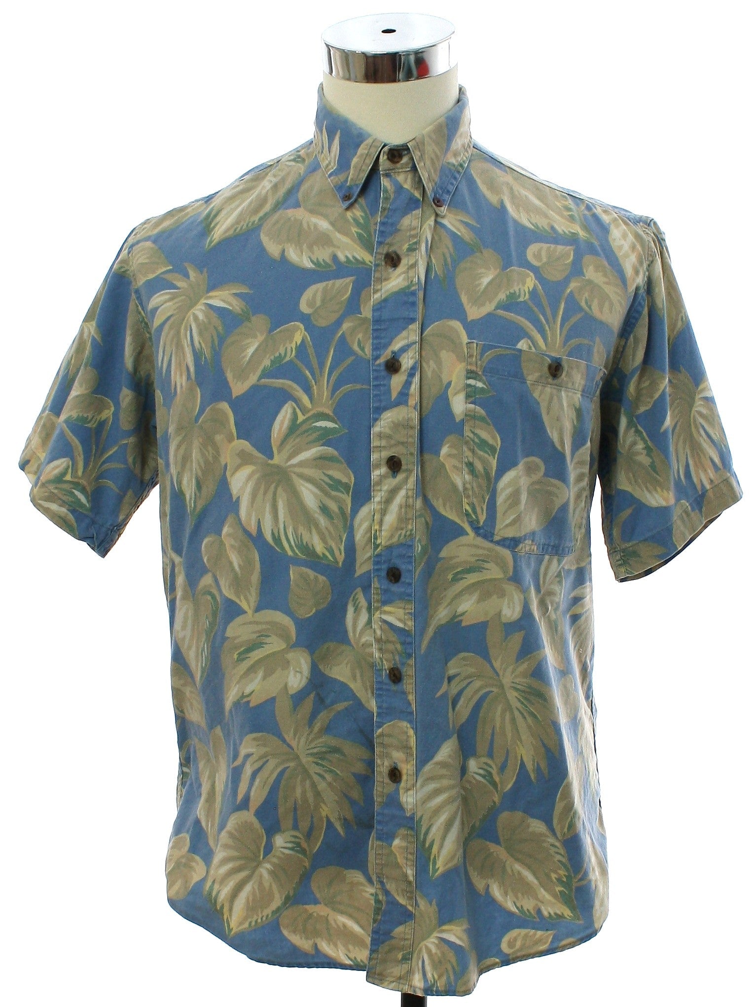 Mens Chaps by Ralph Lauren Hawaiian Style Shirt