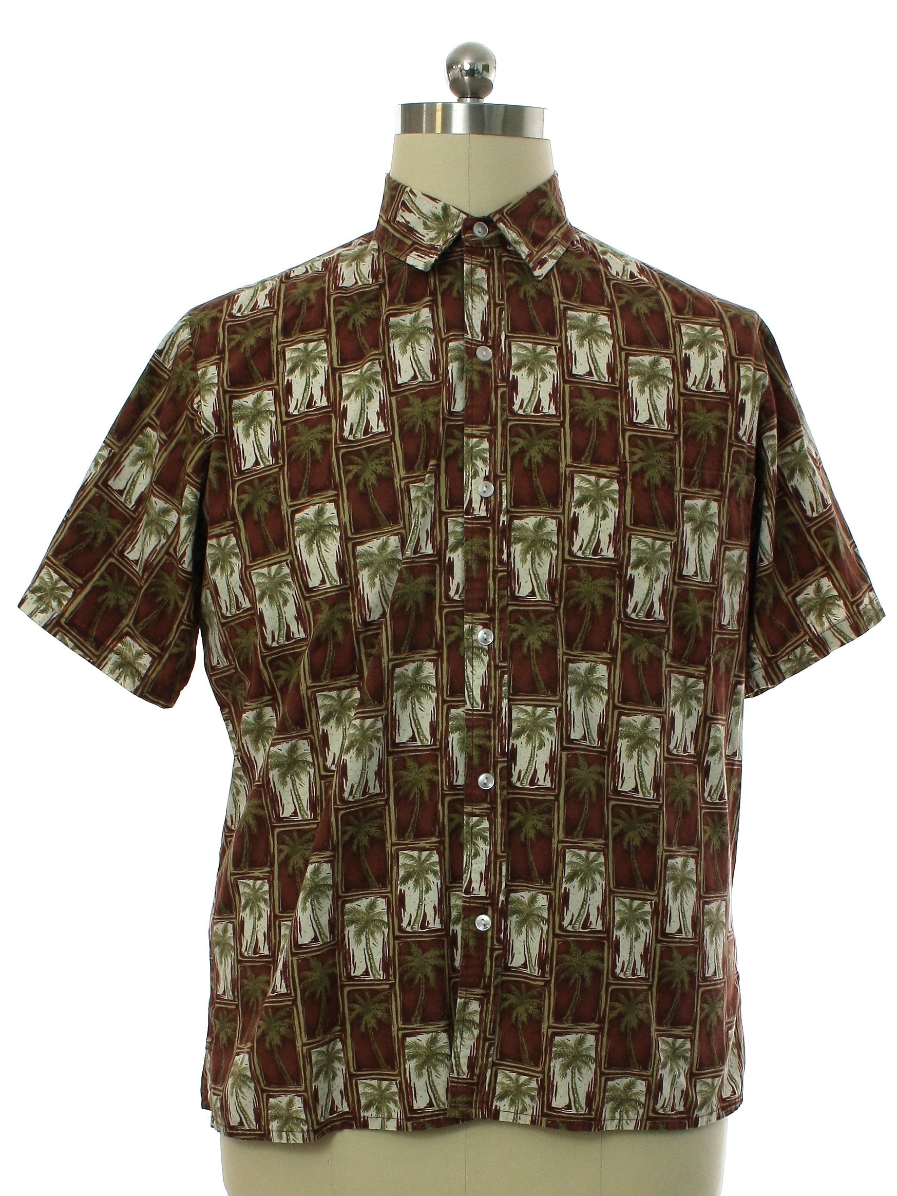 Mens Cotton Hawaiian Shirt
