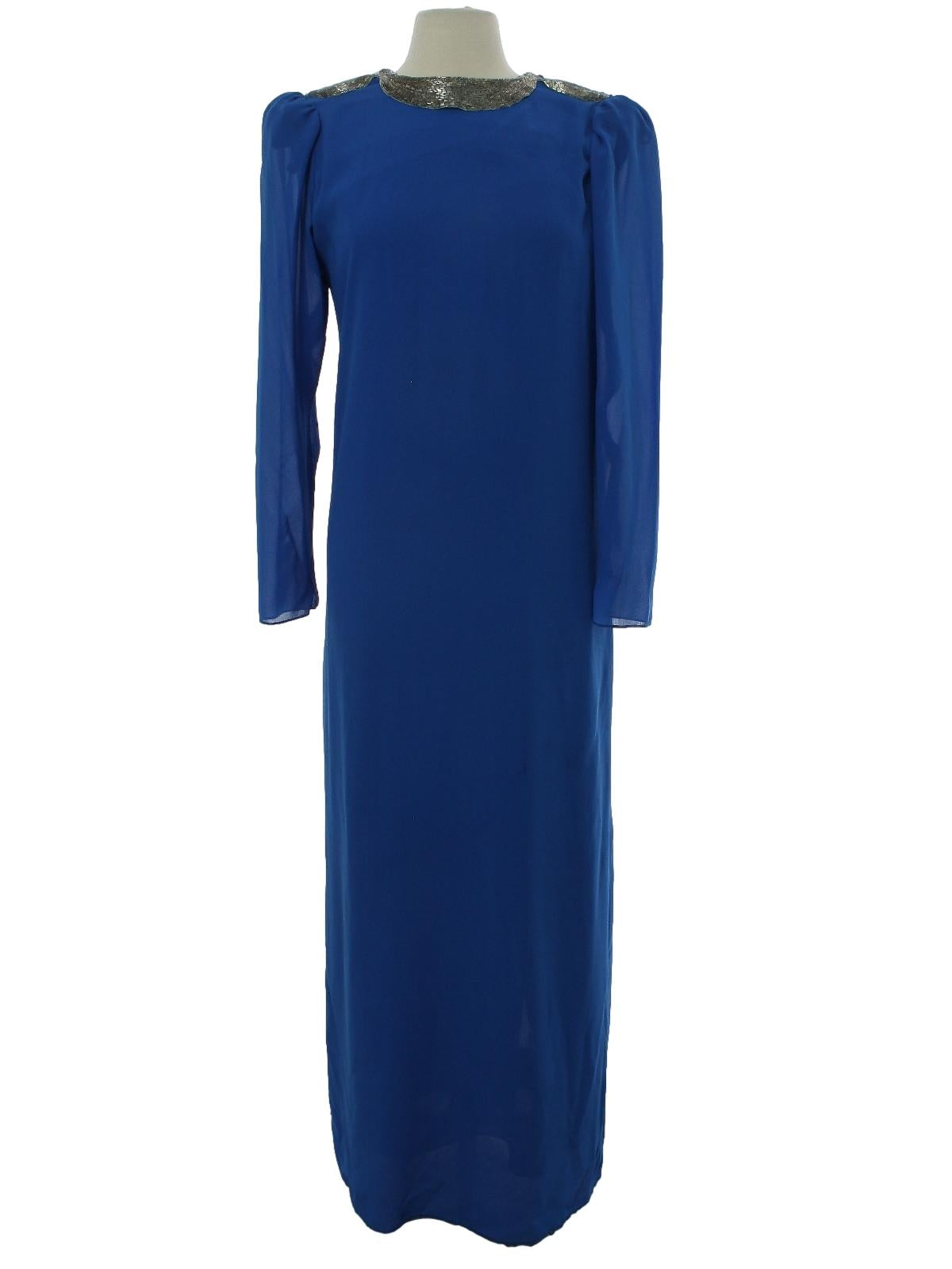 Womens Totally 80s Cocktail Maxi Dress