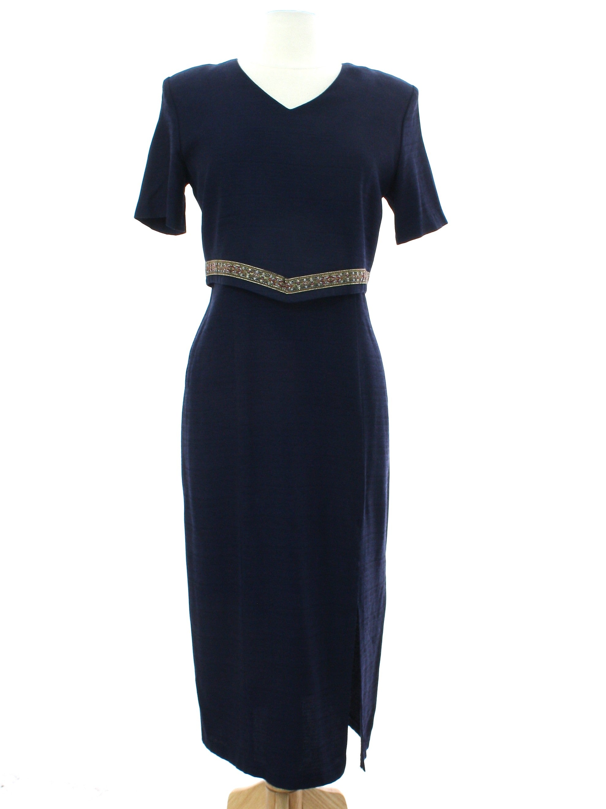 Womens Totally 80s Rayon Dress