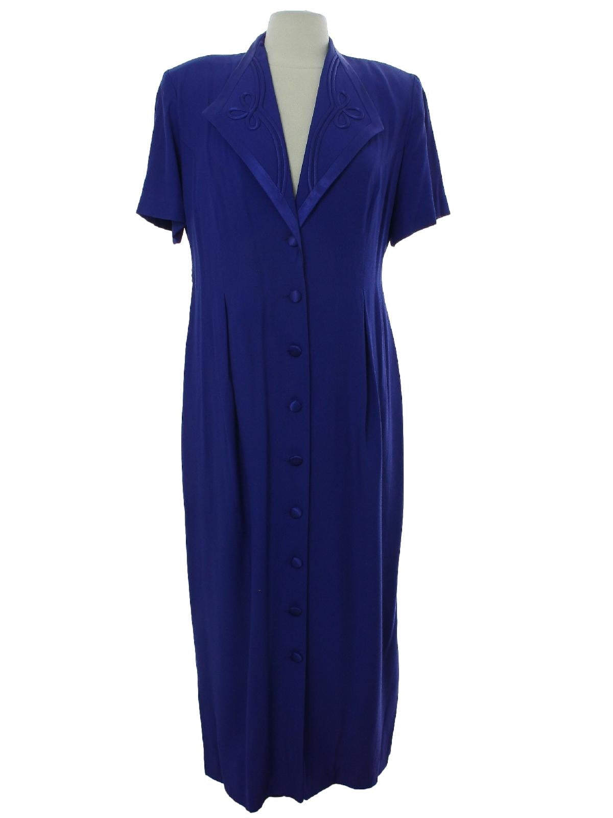 Womens Totally 80s Rayon Blend Dress