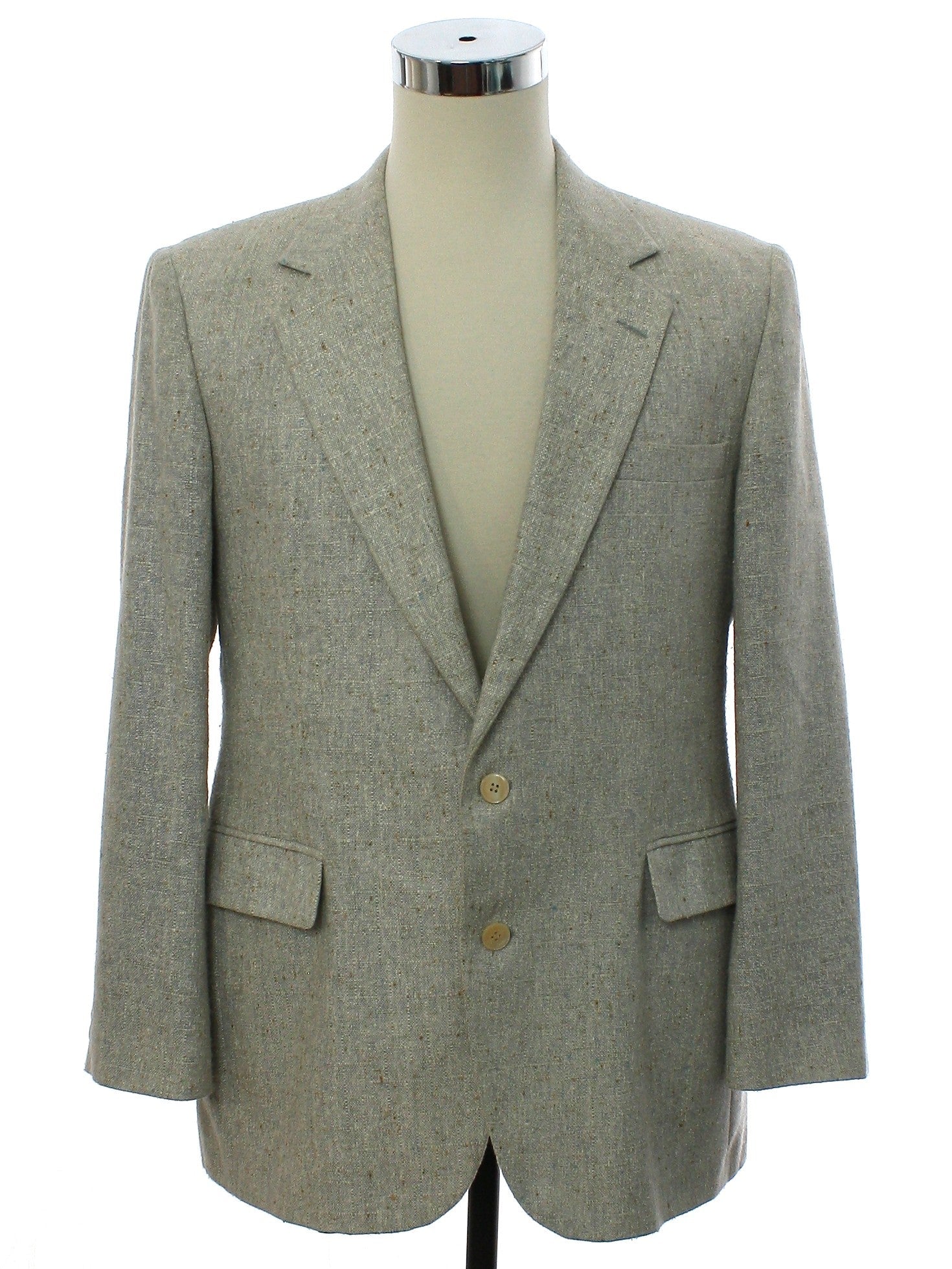 Mens Wool Tweed Blazer Style Sport Coat Jacket