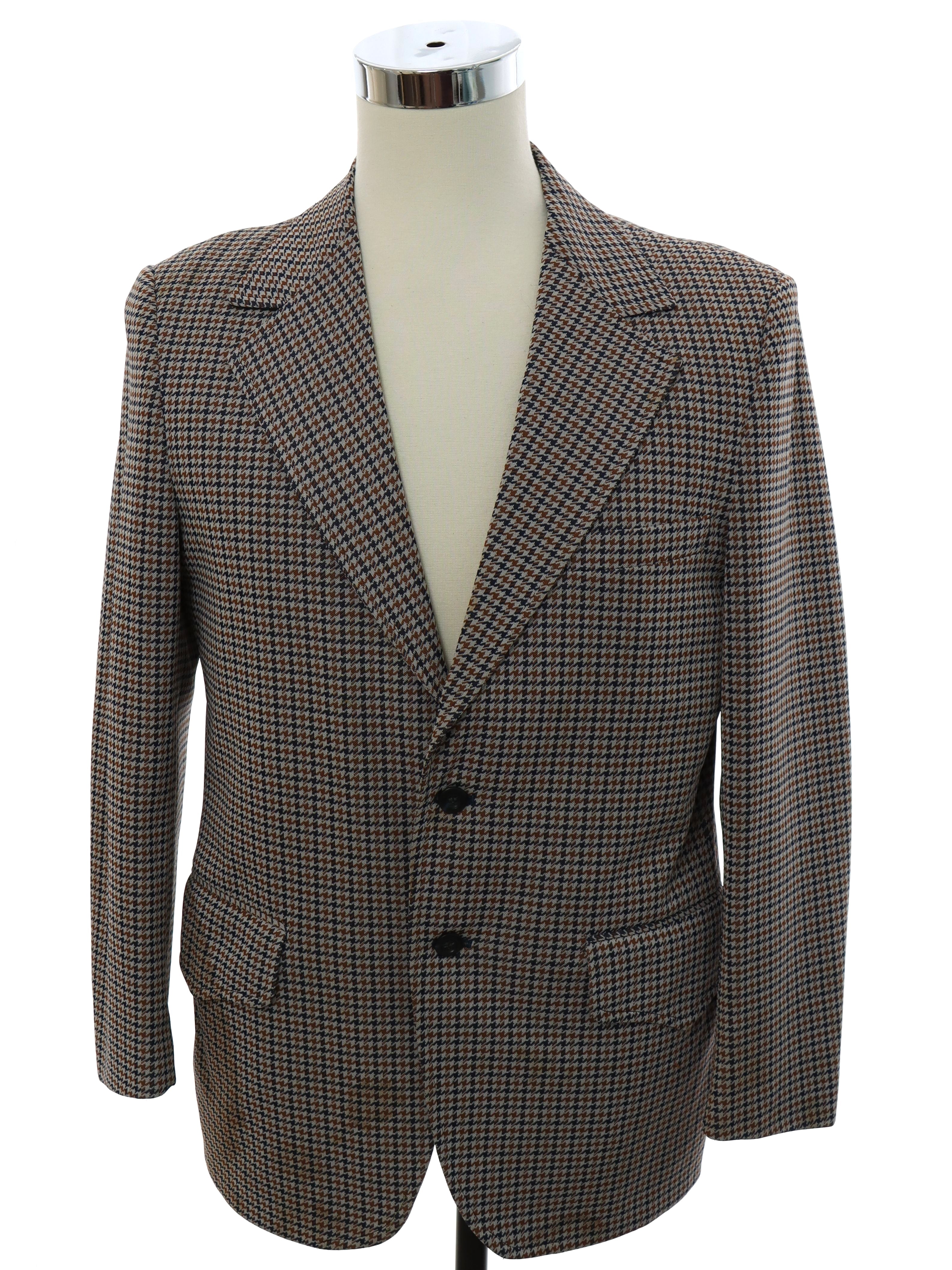 Mens Disco Blazer Style Sport Coat Jacket