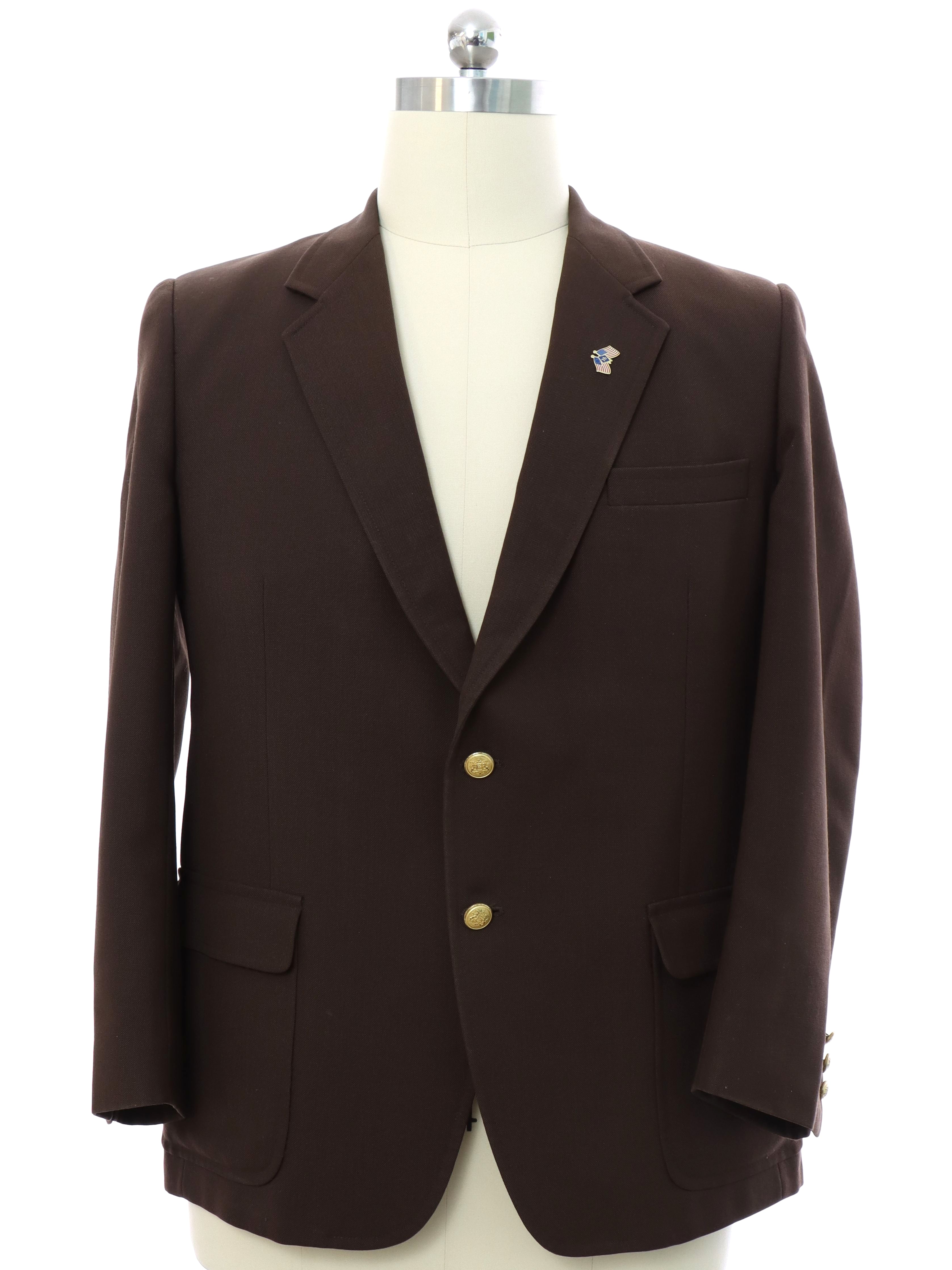Mens DIsco Blazer Style Sport Coat Jacket