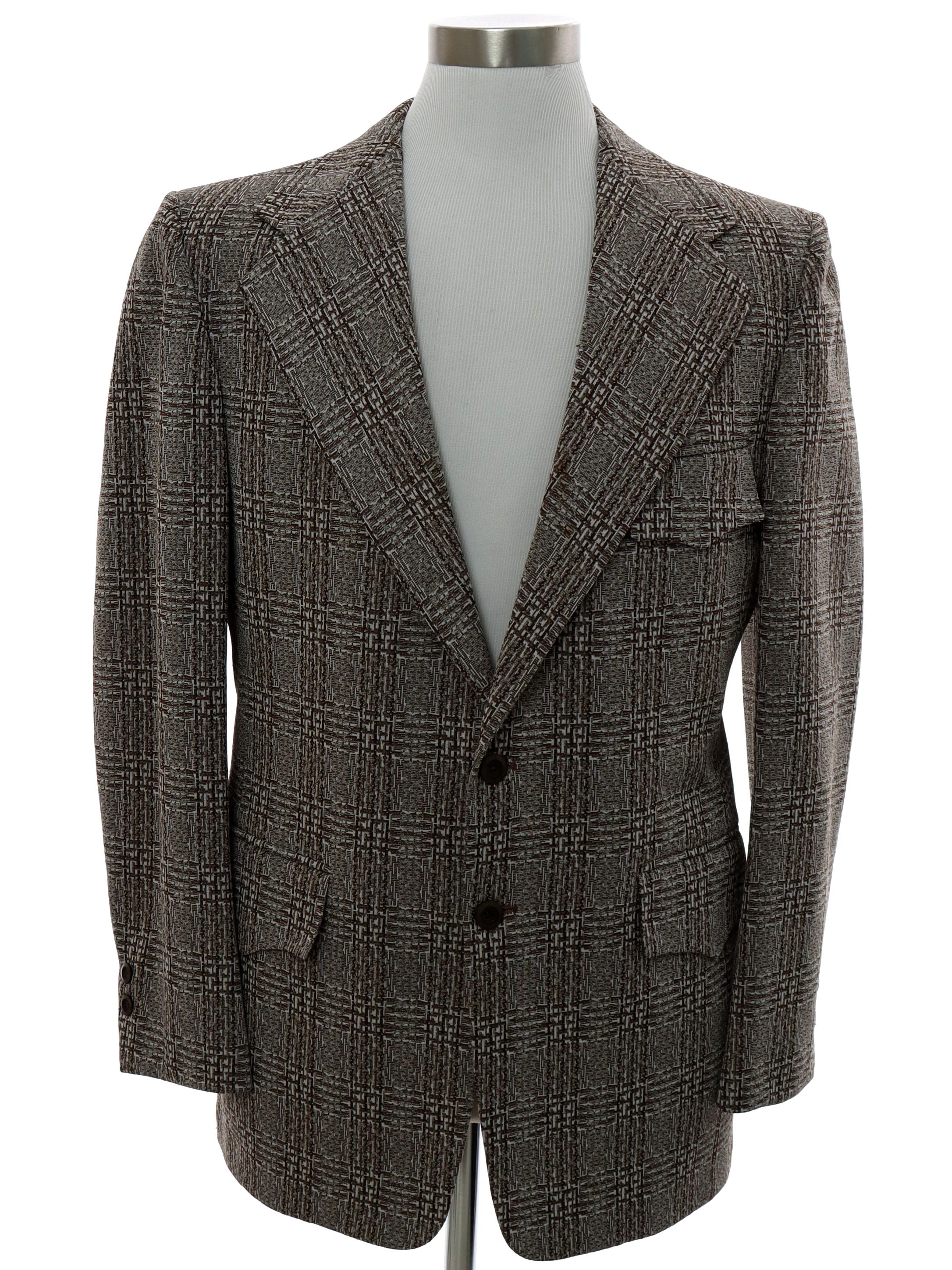 Mens Disco Blazer Style Sport Coat Jacket