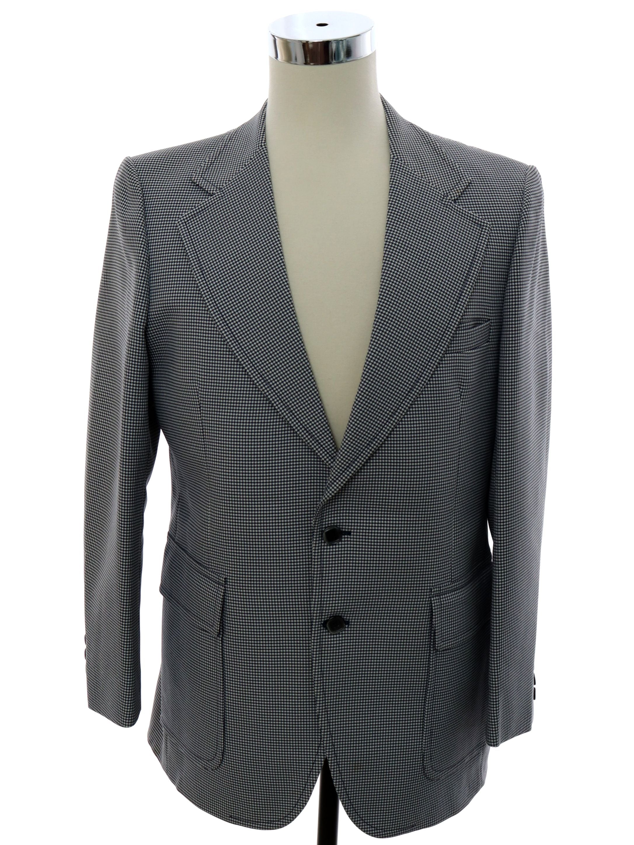 Mens Disco Blazer Style Sport Coat Jacket