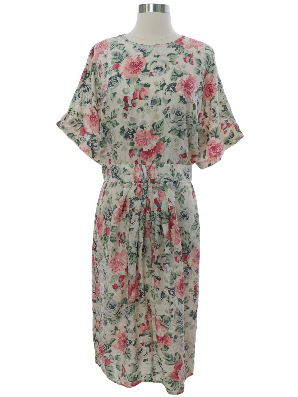 Womens Jeannene Booher for Maggy London Designer Silk Dress