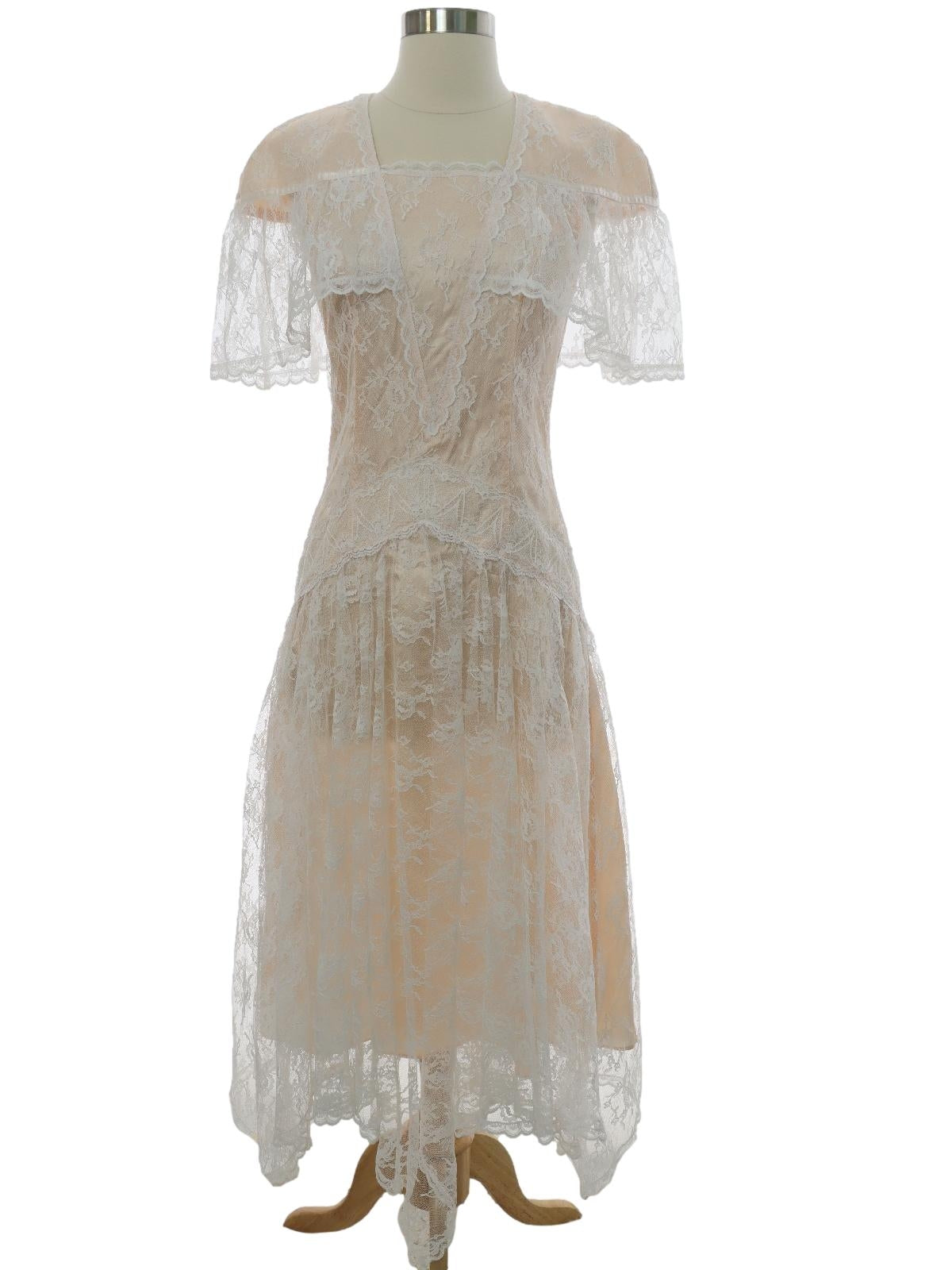 Womens Gunne Sax Designer A-Line Dress