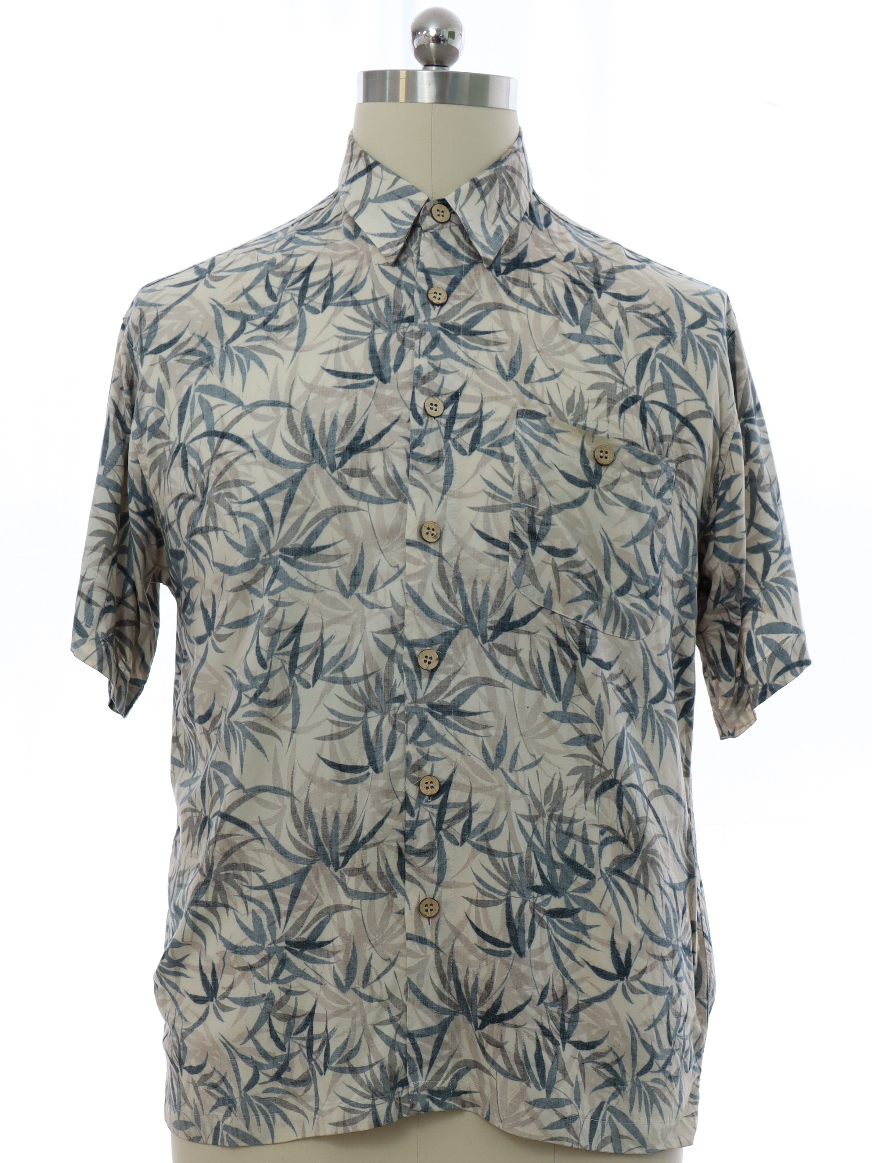 Mens Rayon Hawaiian Shirt
