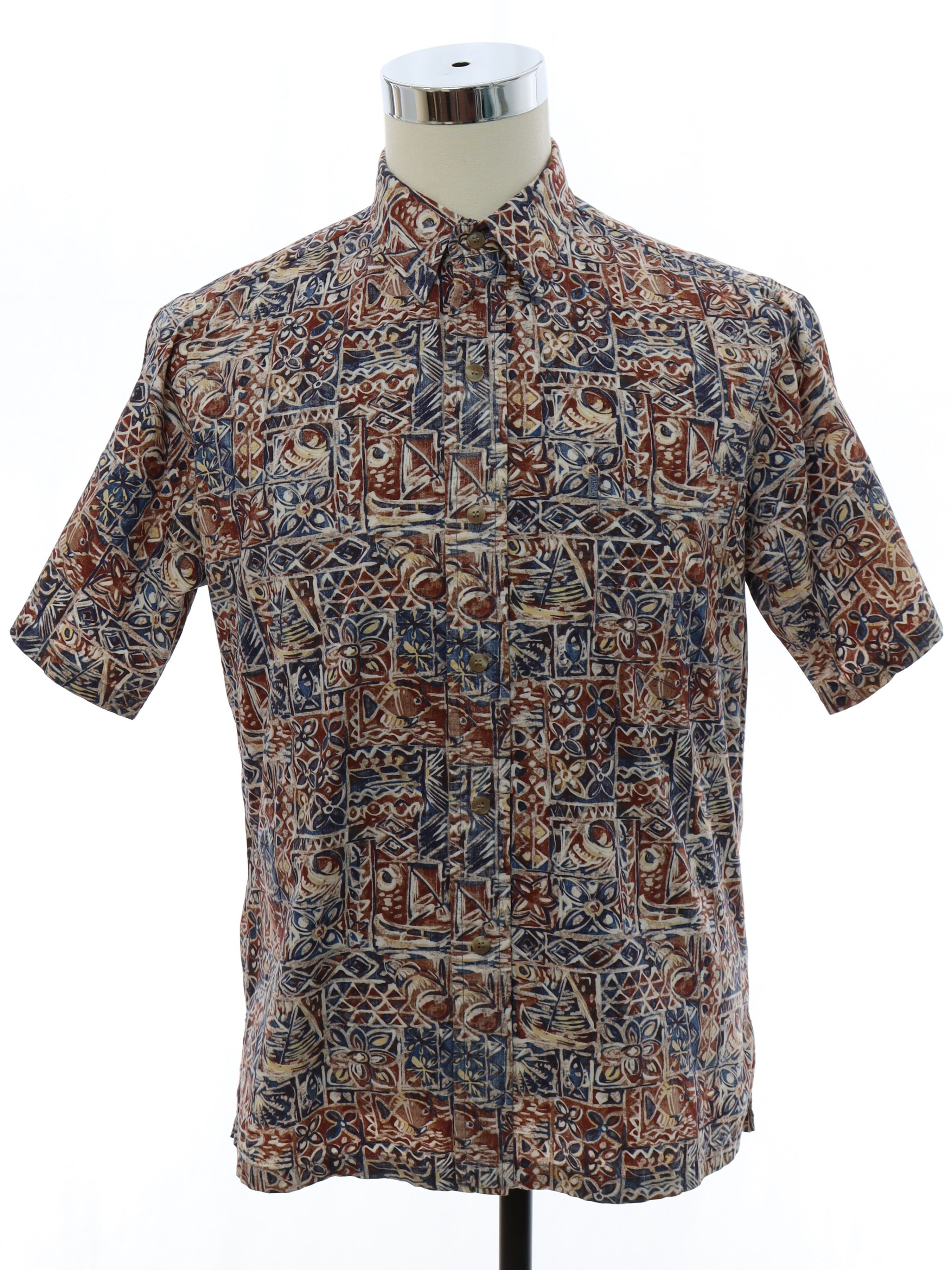 Mens Cotton Hawaiian Shirt