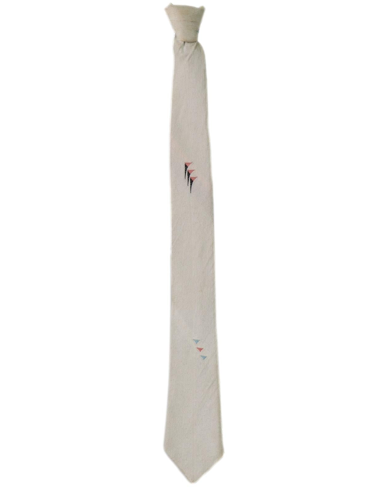 Mens Clip On Skinny Rockabilly Necktie