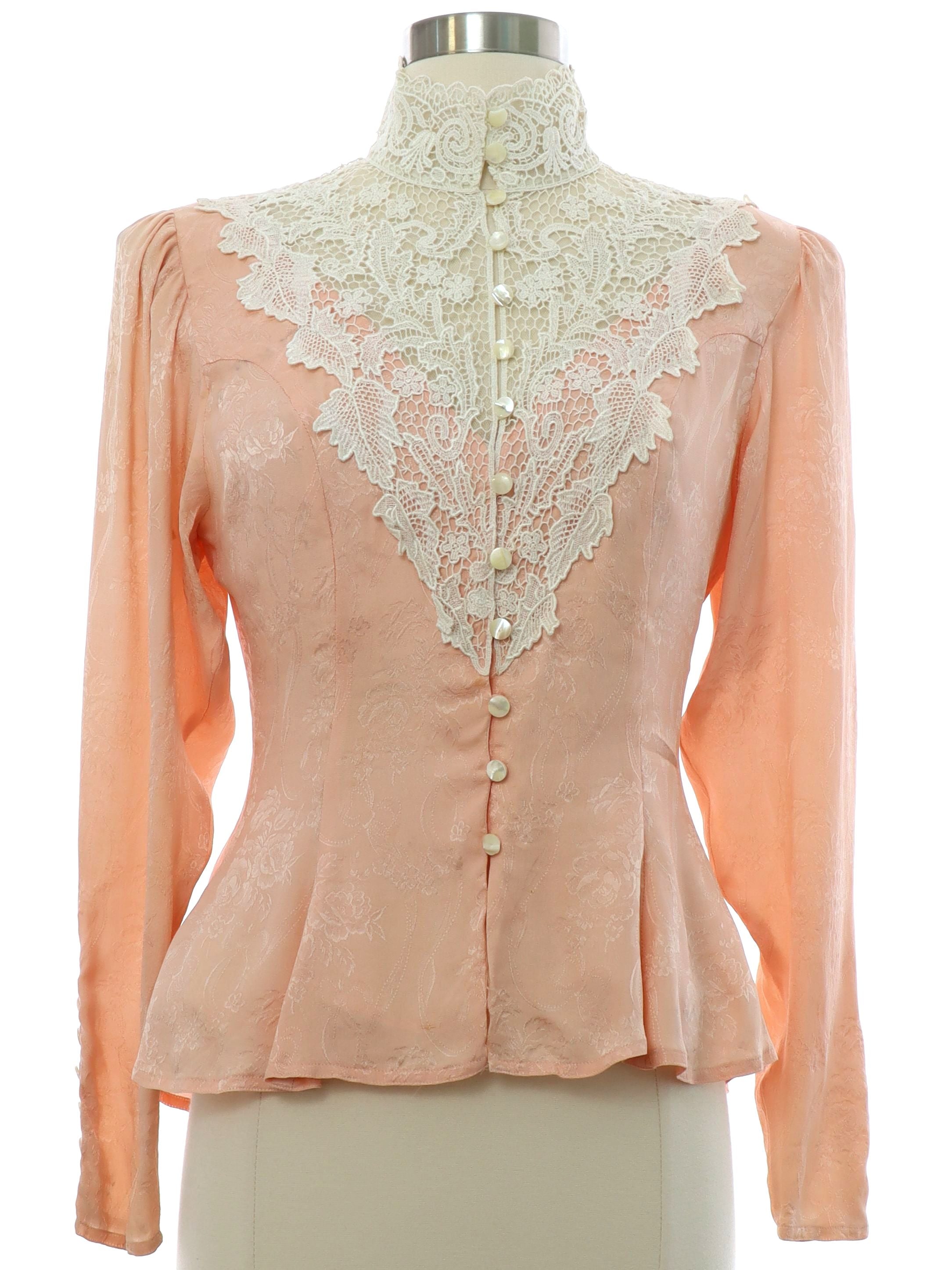 Womens Silk Lace Prairie Shirt