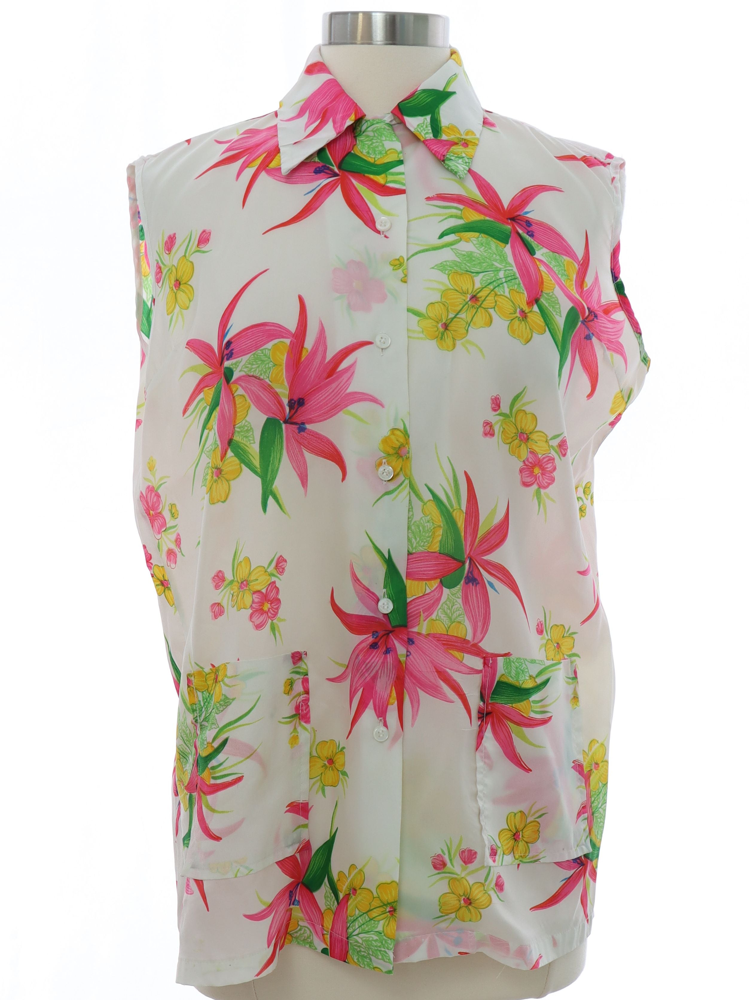 Womens Mod Print Shirt