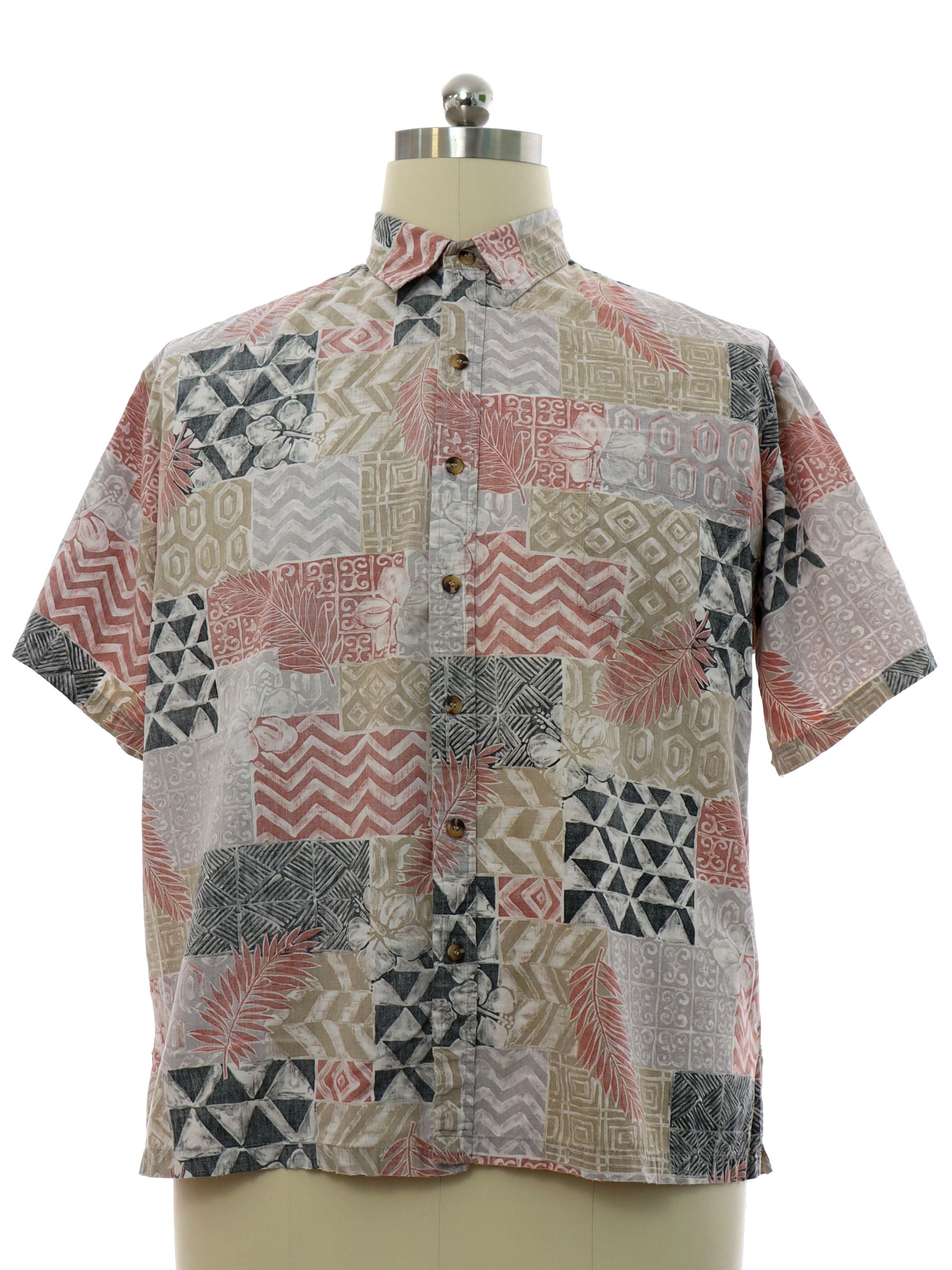 Mens Cotton Hawaiian Shirt