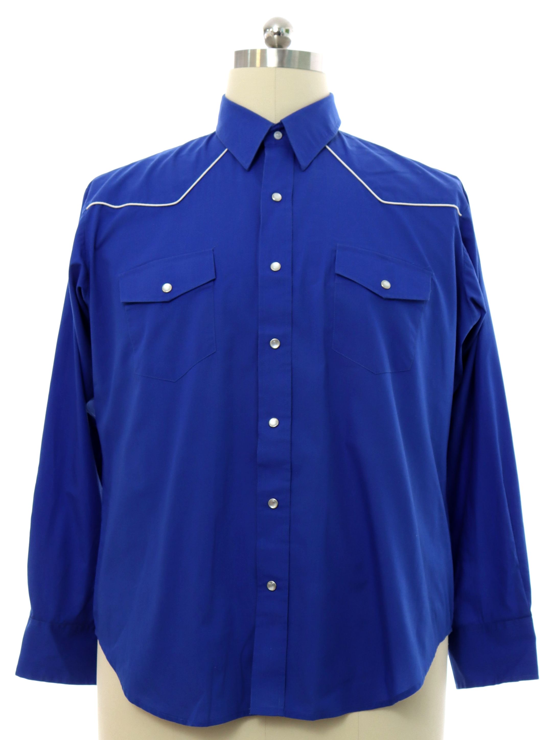 Mens Rodeo Style Western Shirt