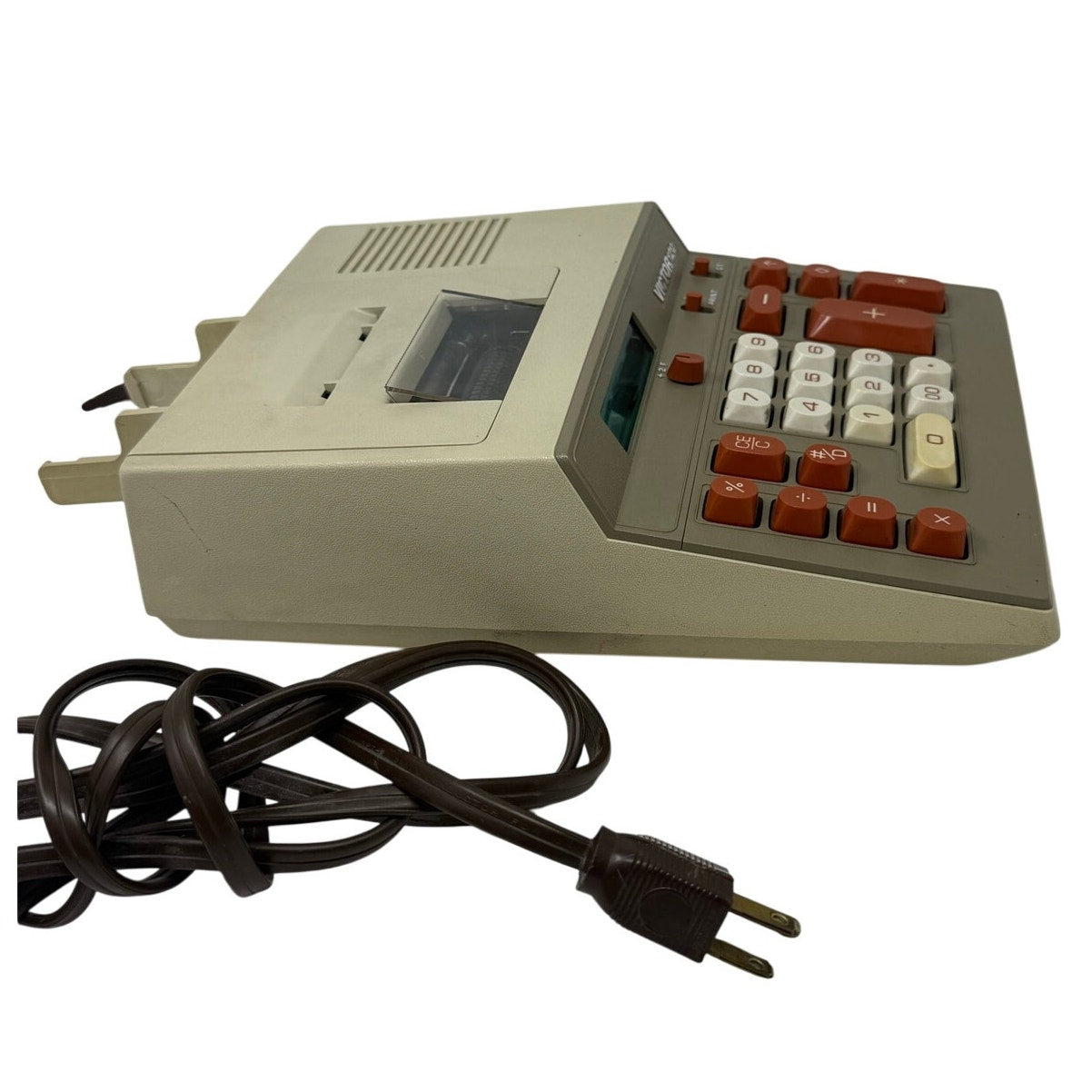 Vintage 70s Victor 120 Printing Calculator Adding Machine Desktop